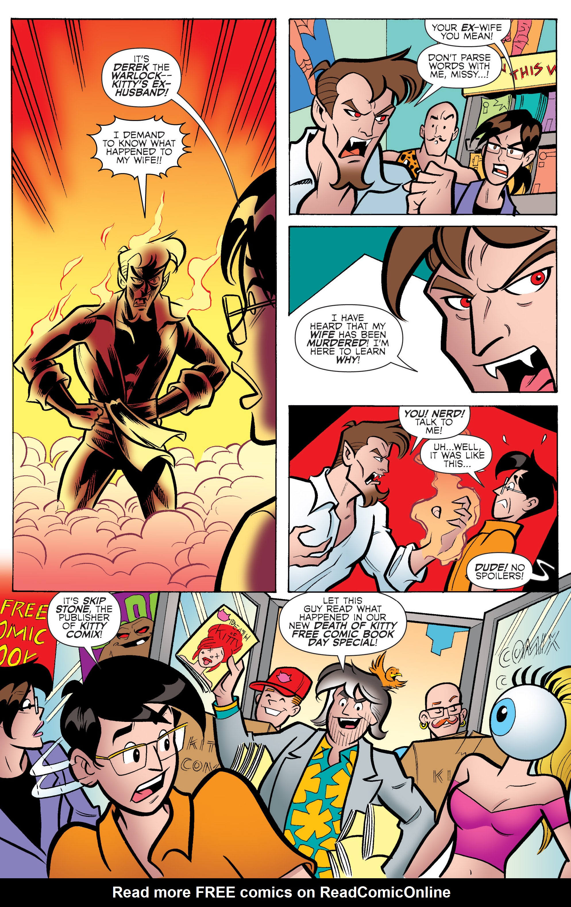 Read online Die Kitty Die! Heaven & Hell comic -  Issue #0 - 9