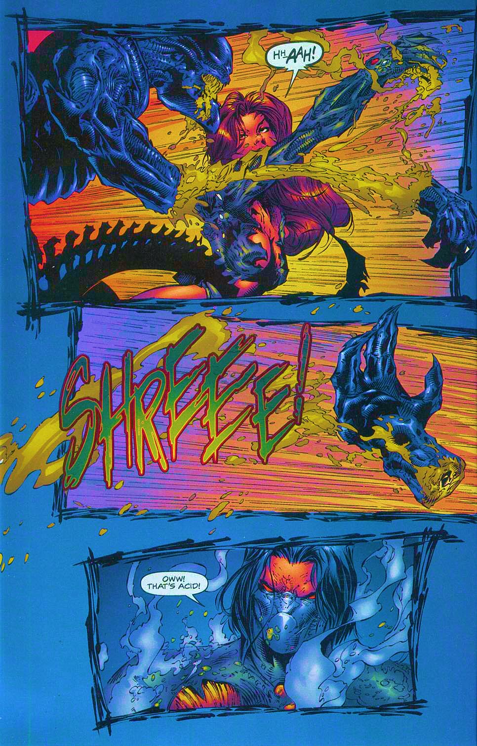 Read online Overkill: Witchblade/Aliens/Darkness/Predator comic -  Issue #1 - 36