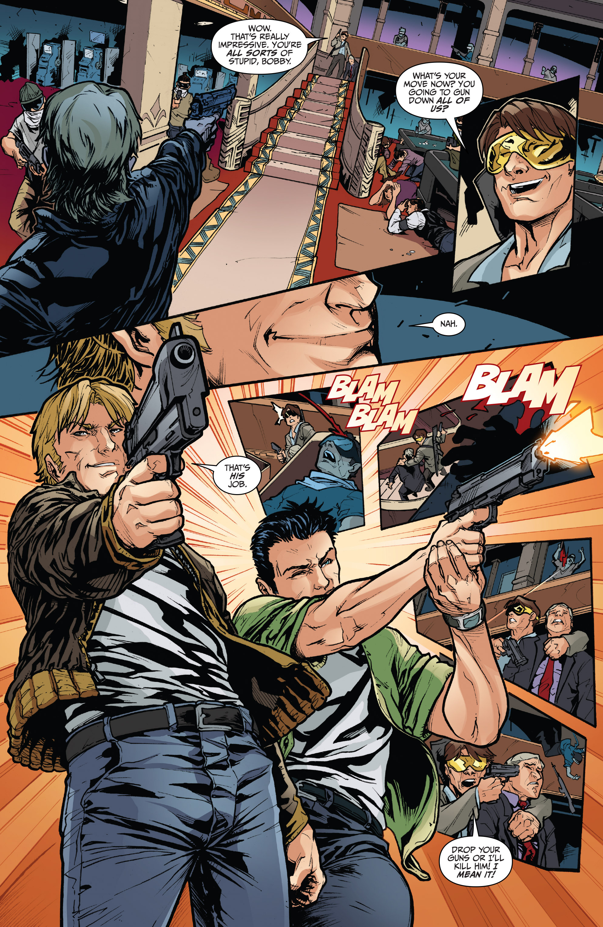 Read online 3 Guns comic -  Issue #6 - 10