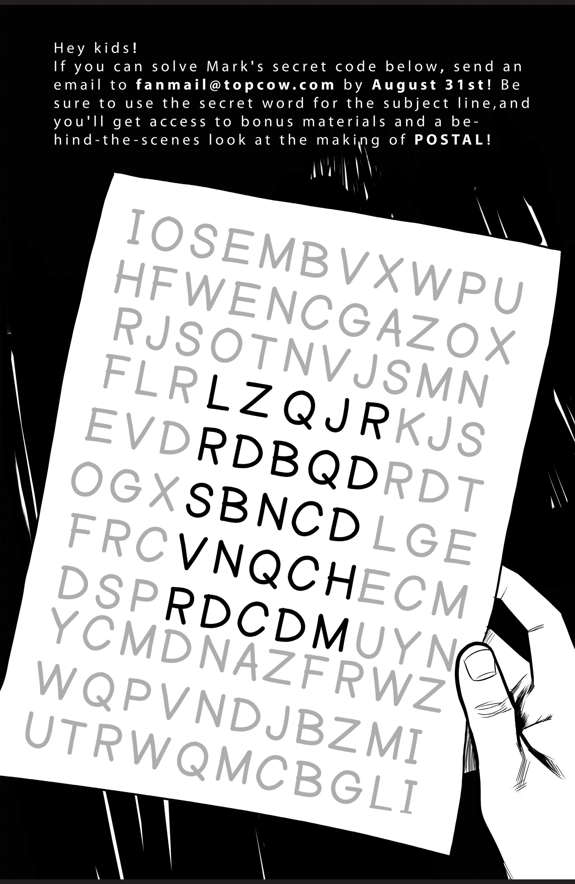 Read online Postal comic -  Issue #6 - 24