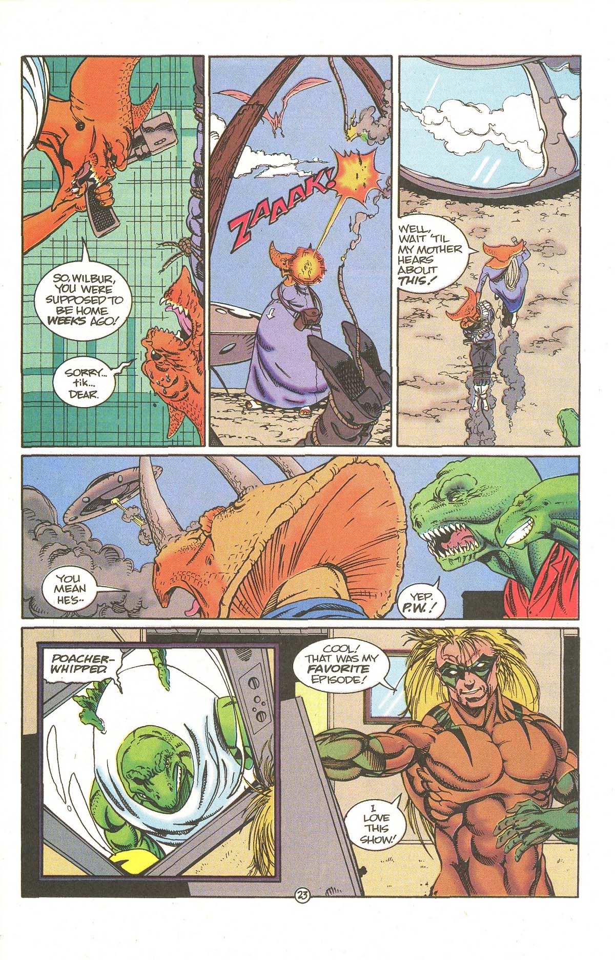 Read online Dinosaurs For Hire comic -  Issue #5 - 28