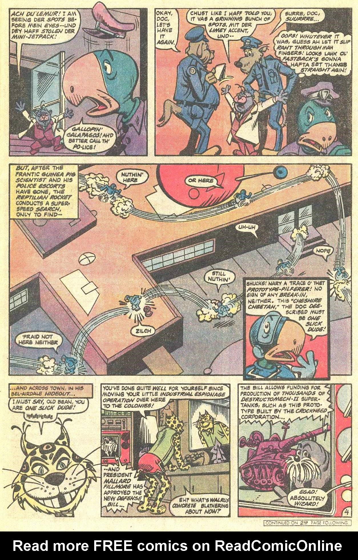 Read online Captain Carrot and His Amazing Zoo Crew! comic -  Issue #10 - 21
