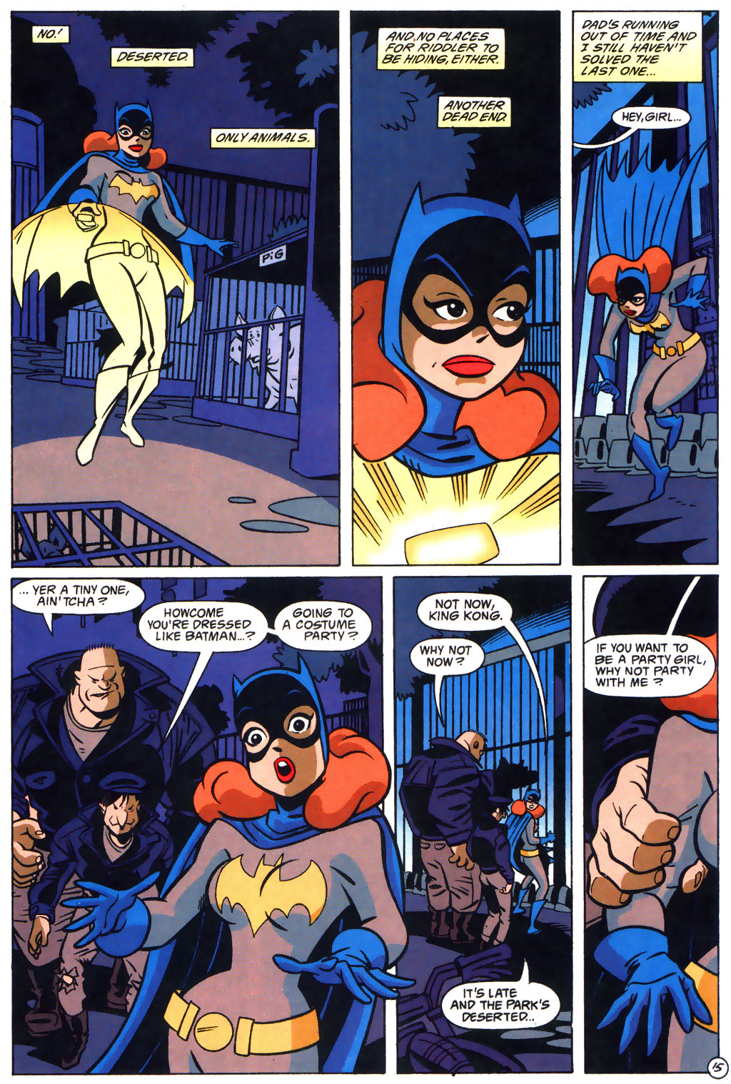 Read online The Batman and Robin Adventures comic -  Issue #21 - 16