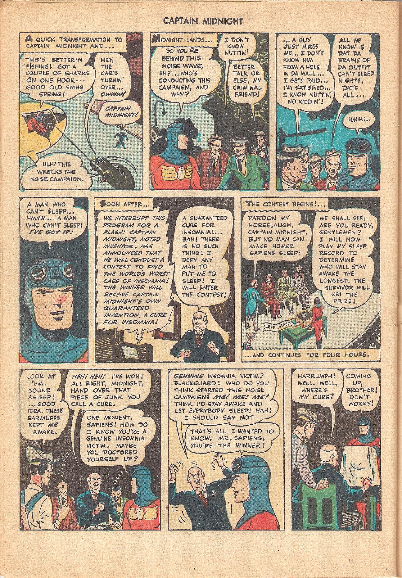Read online Captain Midnight (1942) comic -  Issue #39 - 31
