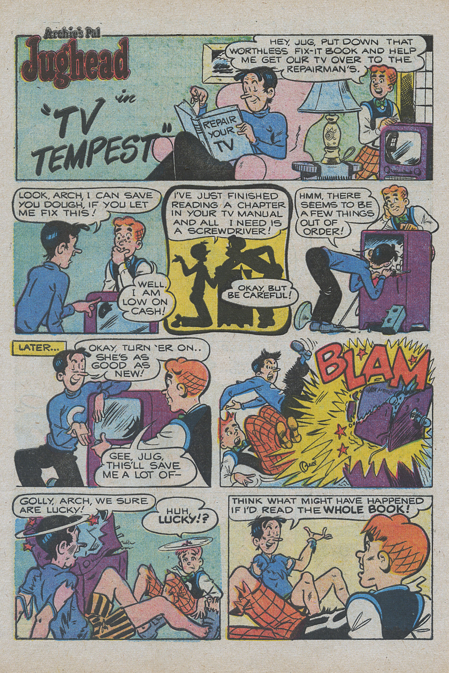Read online Archie's Pal Jughead comic -  Issue #32 - 28