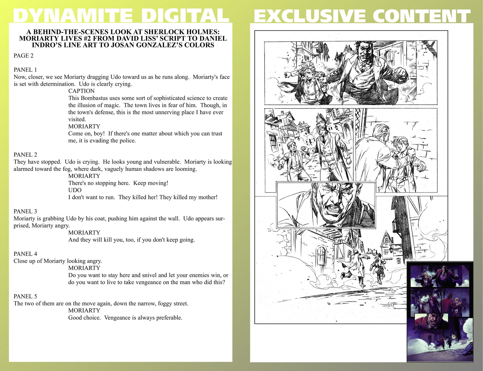 Read online Sherlock Holmes: Moriarty Lives comic -  Issue #2 - 25