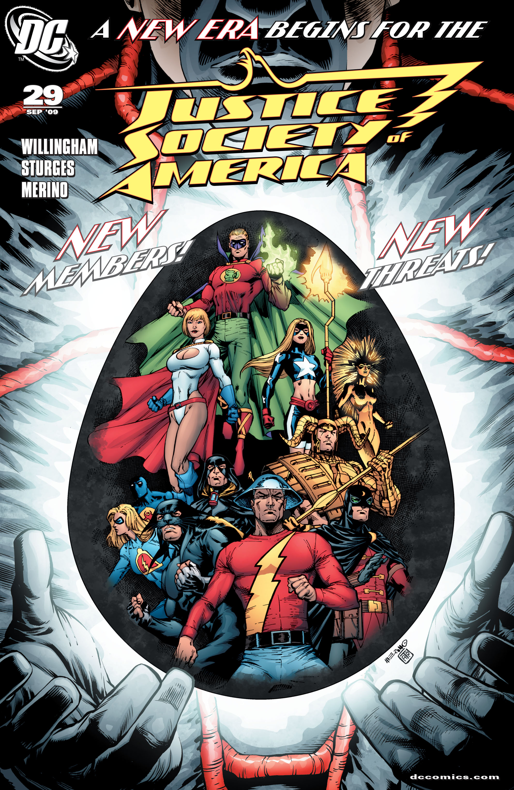 Read online Justice Society of America (2007) comic -  Issue #29 - 1