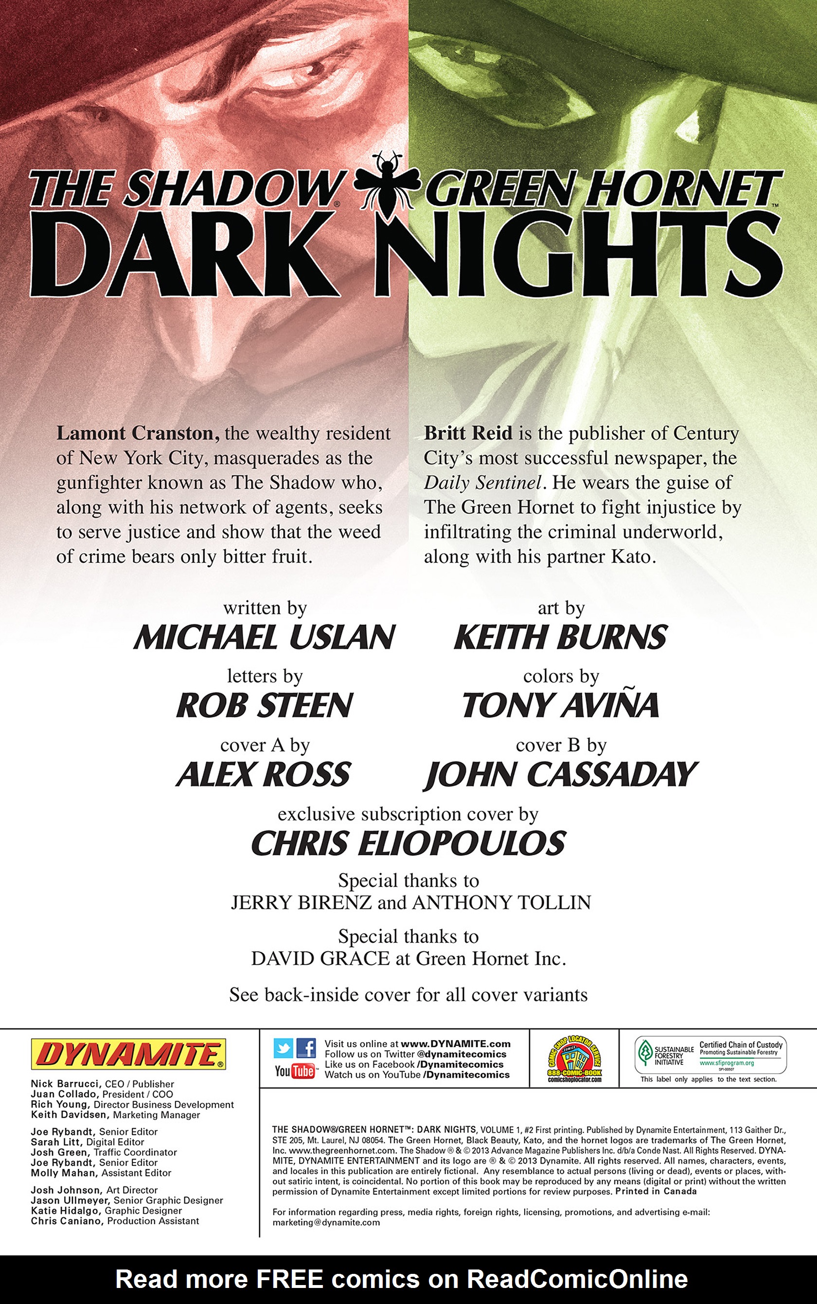 Read online The Shadow/Green Hornet: Dark Nights comic -  Issue #2 - 3