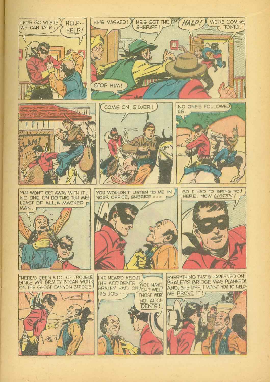 Read online The Lone Ranger (1948) comic -  Issue #15 - 15