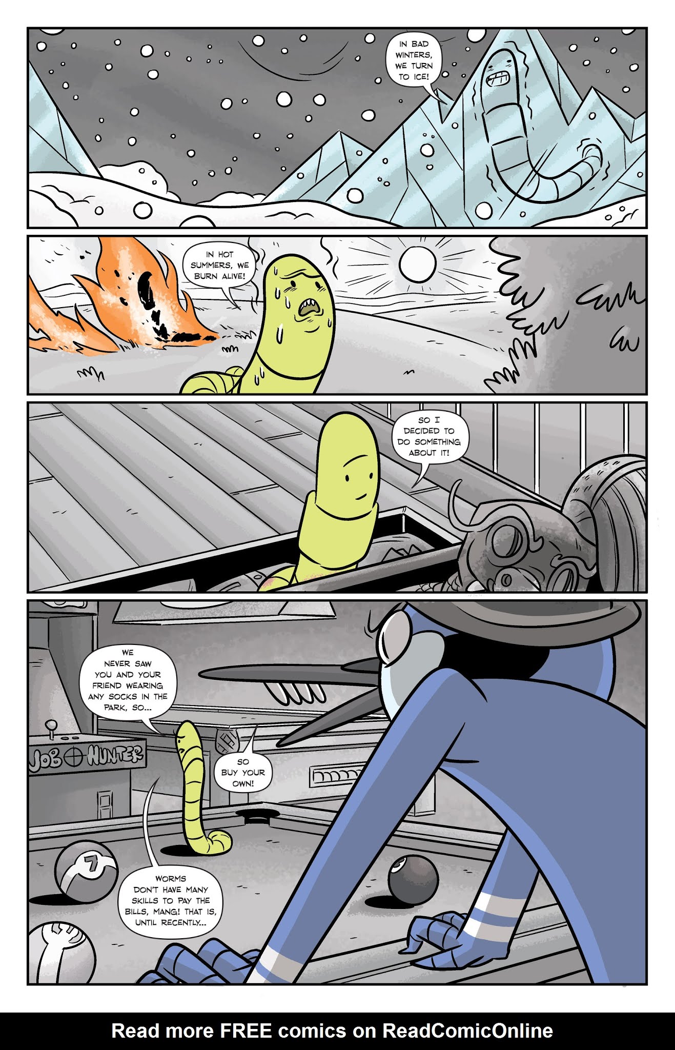 Read online Regular Show: Noir Means Noir, Buddy comic -  Issue # TPB (Part 1) - 65