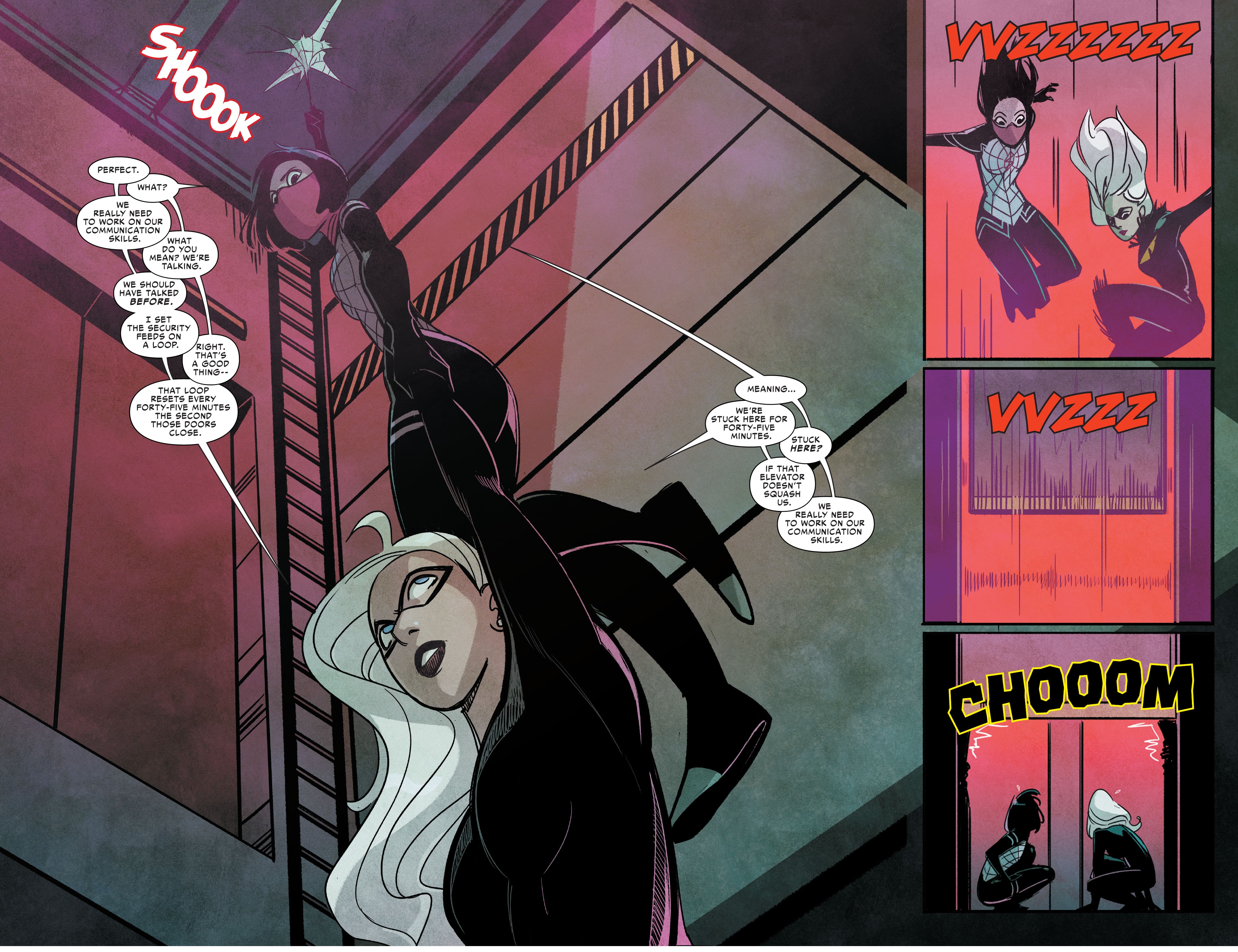 Read online Silk: Out of the Spider-Verse comic -  Issue # TPB 3 (Part 1) - 12