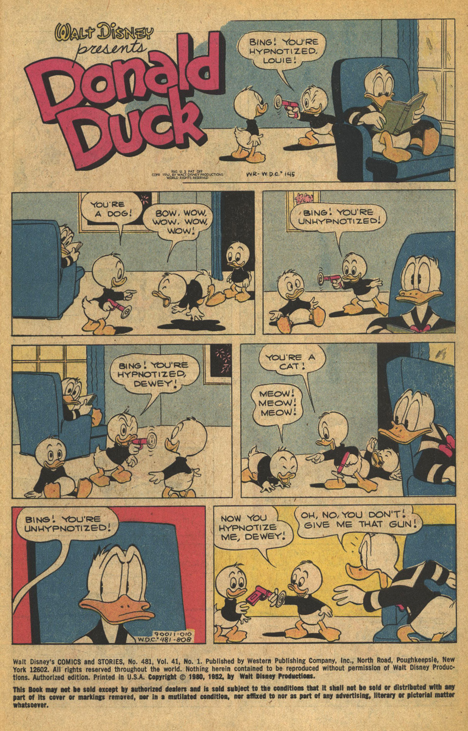 Read online Walt Disney's Comics and Stories comic -  Issue #481 - 3