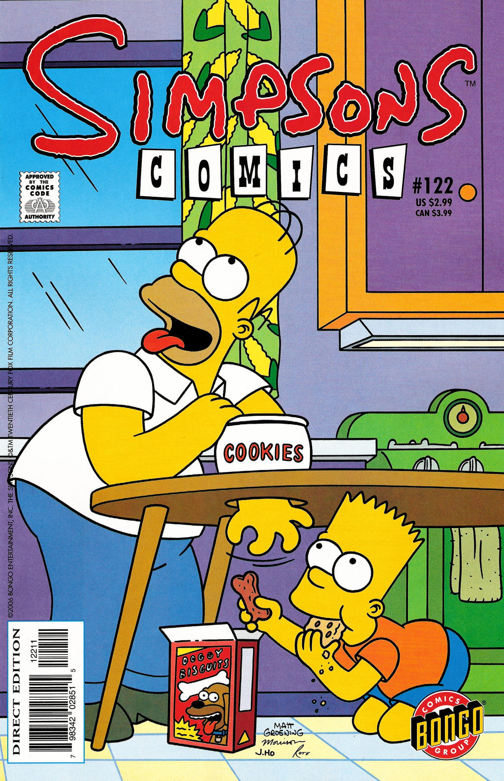 Read online Simpsons Comics comic -  Issue #122 - 1