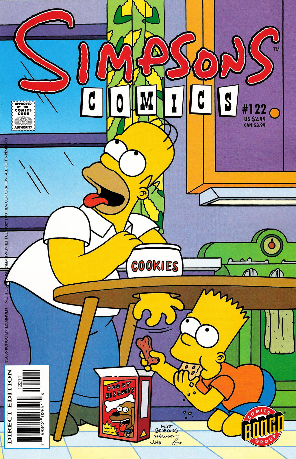 Simpsons Comics issue 122 - Page 1