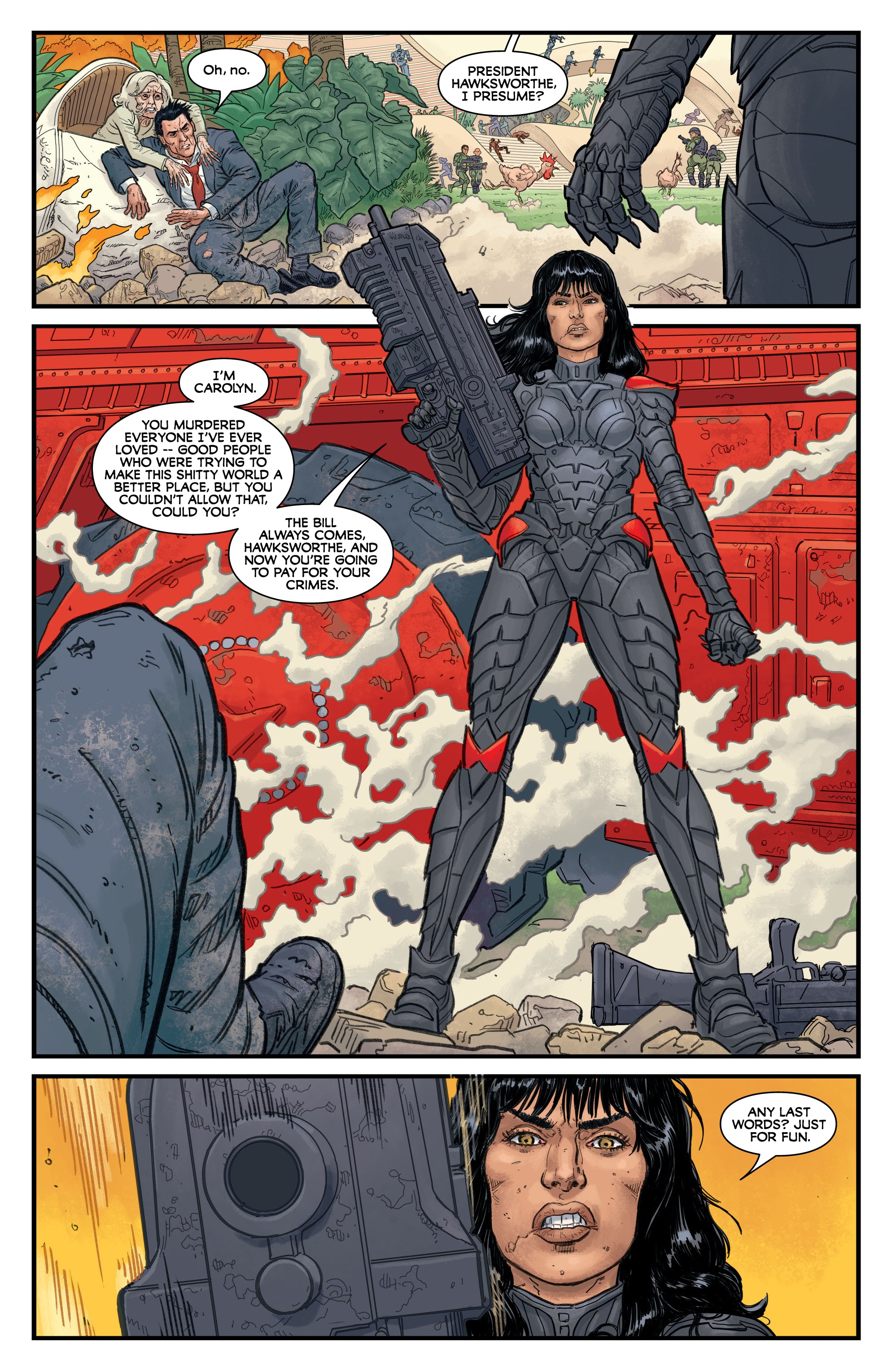 Read online Post Americana comic -  Issue #7 - 9
