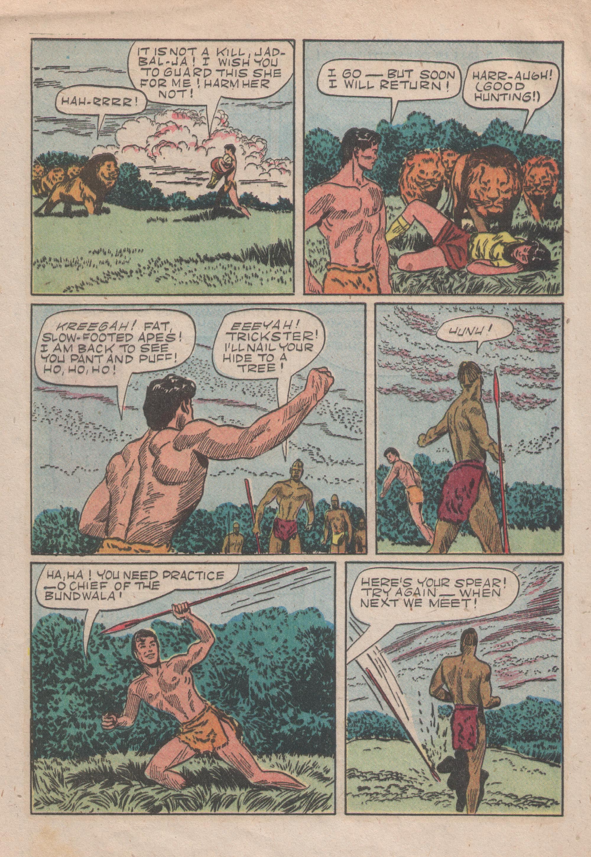 Read online Tarzan (1948) comic -  Issue #34 - 8