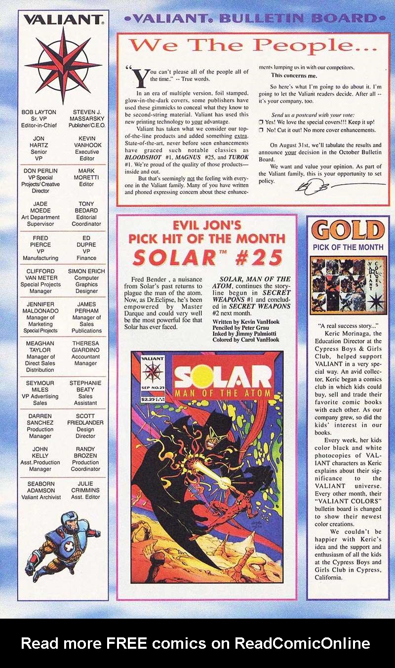 Read online Magnus Robot Fighter (1991) comic -  Issue #28 - 22