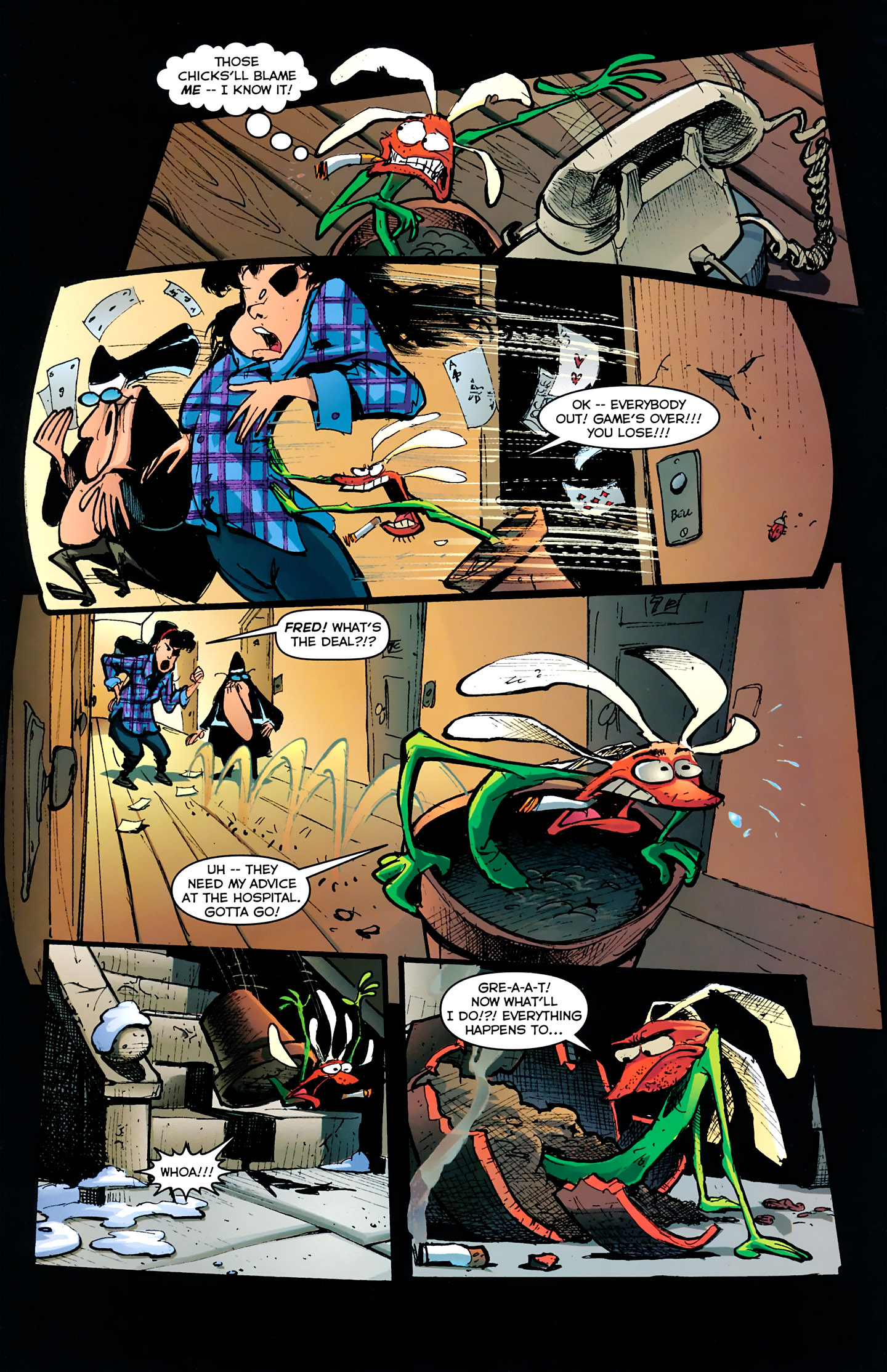 Read online The Maxx (1993) comic -  Issue #30 - 16