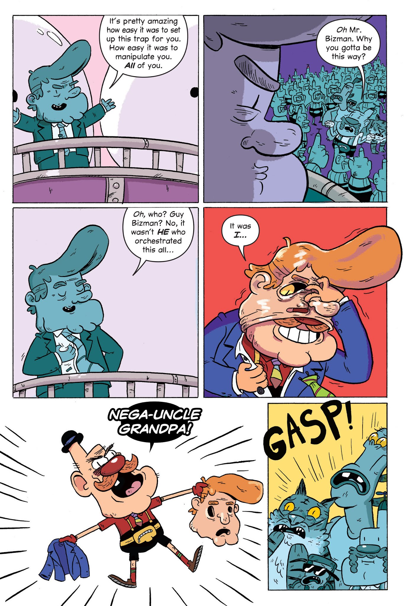 Read online Uncle Grandpa in Uncle Grandpaland comic -  Issue # TPB - 99