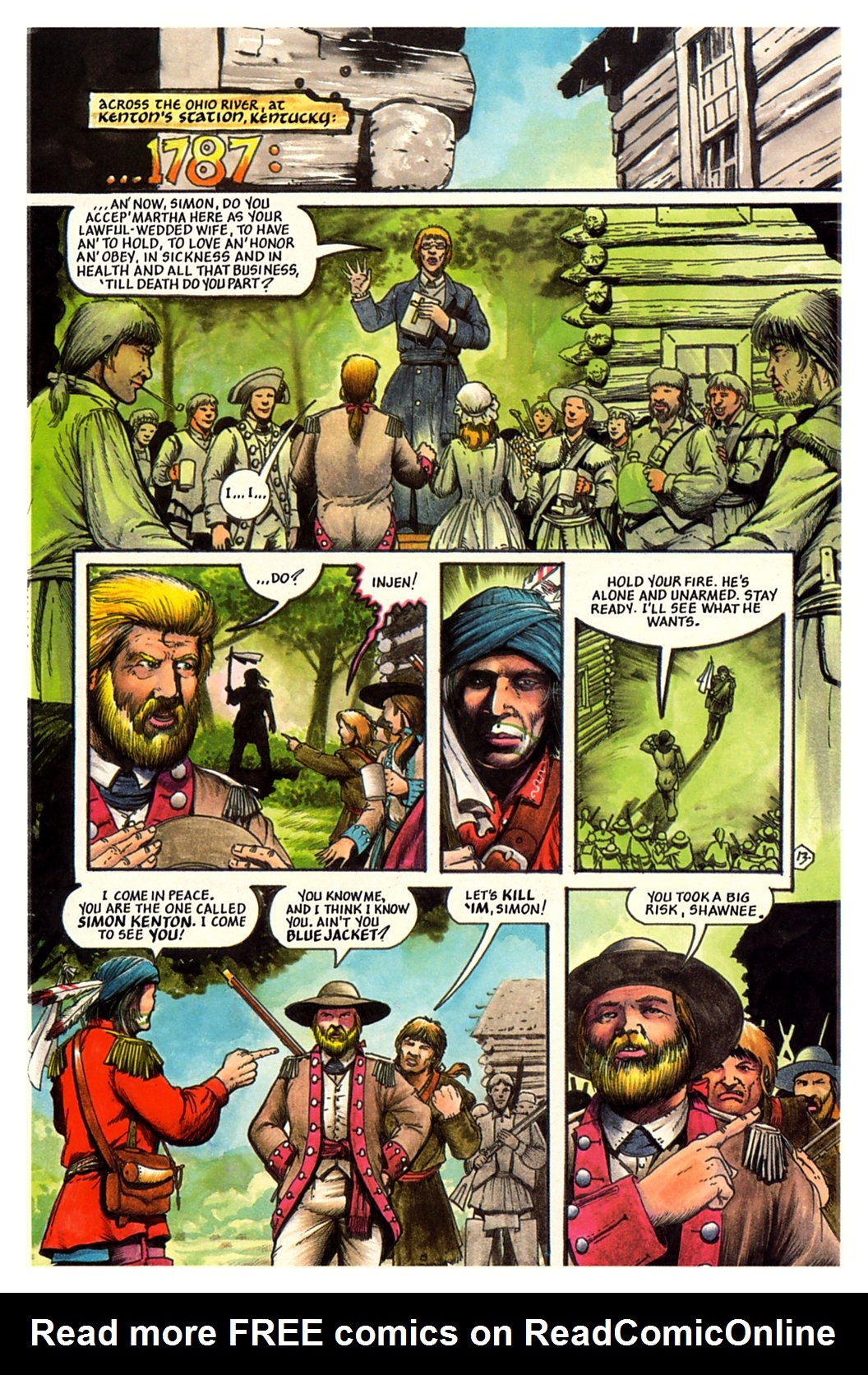 Read online Allen W. Eckert's Tecumseh! comic -  Issue # Full - 17