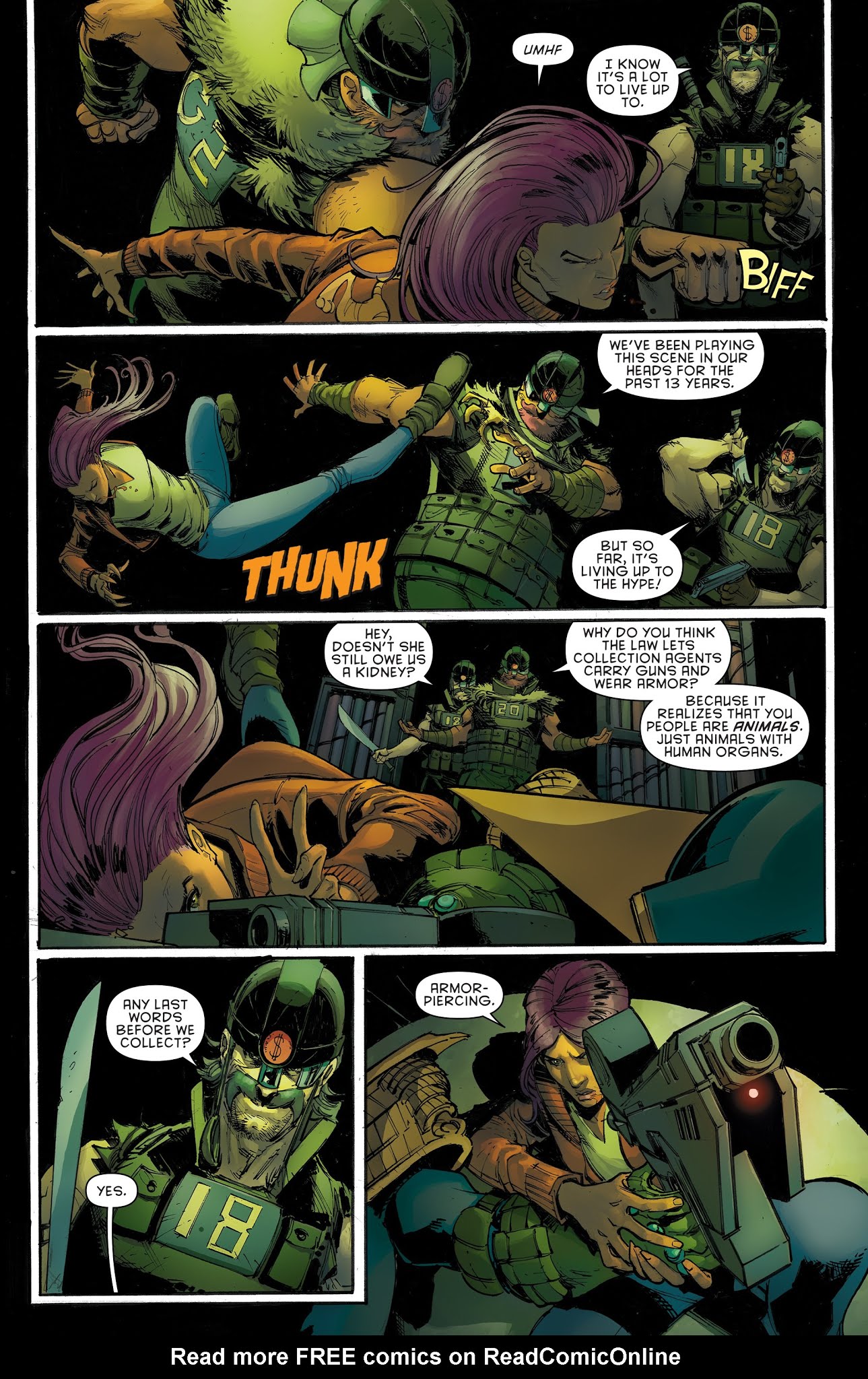 Read online Judge Dredd: Under Siege comic -  Issue #4 - 17