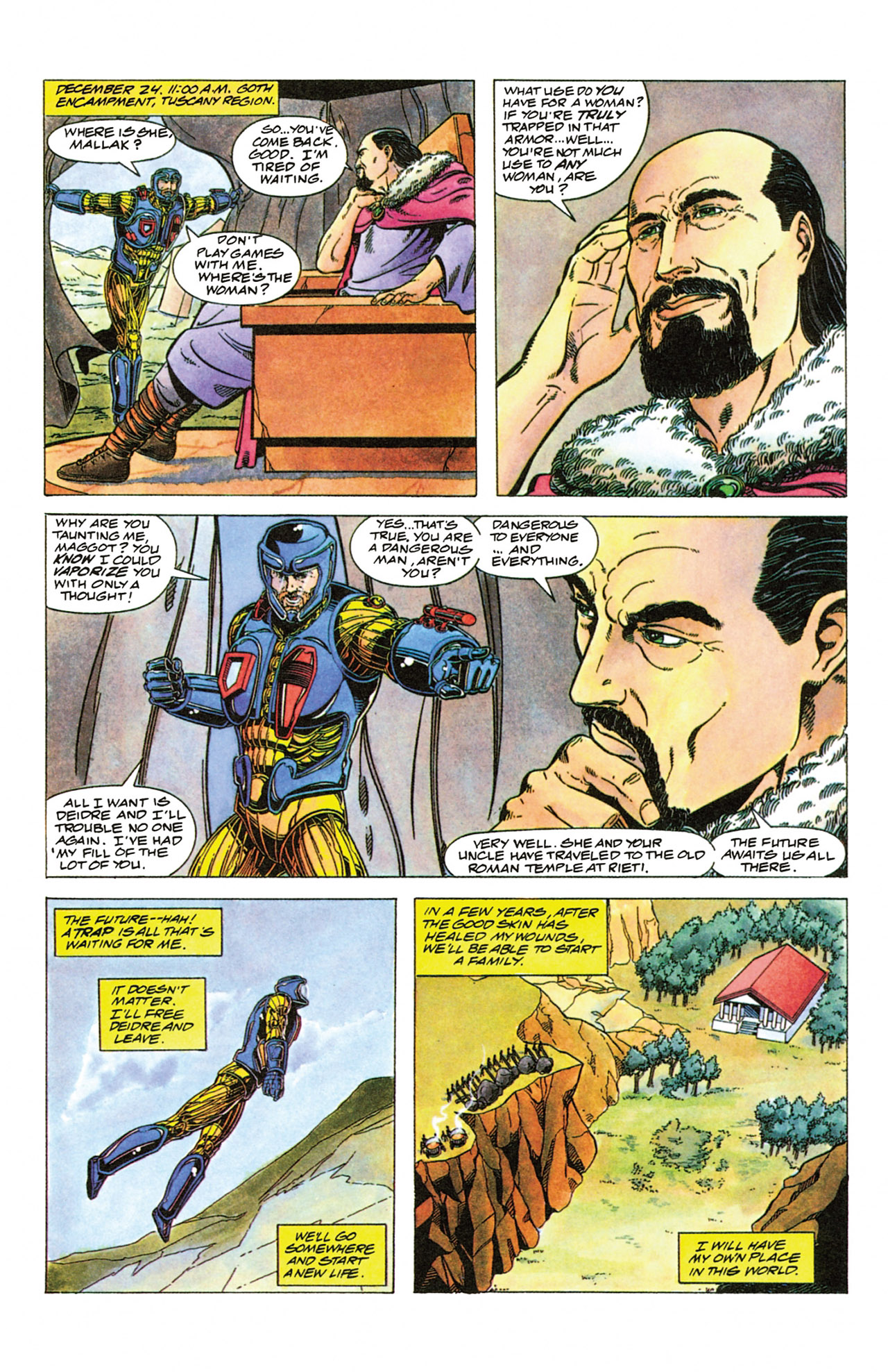 Read online X-O Manowar (1992) comic -  Issue #9 - 14