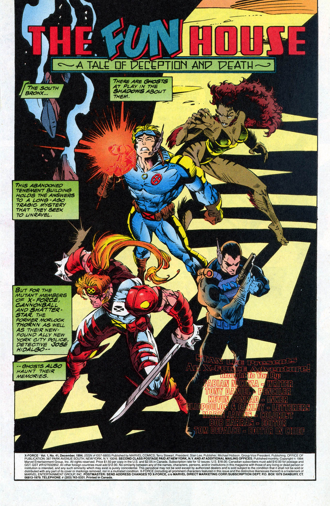 Read online X-Force (1991) comic -  Issue #41 - 3