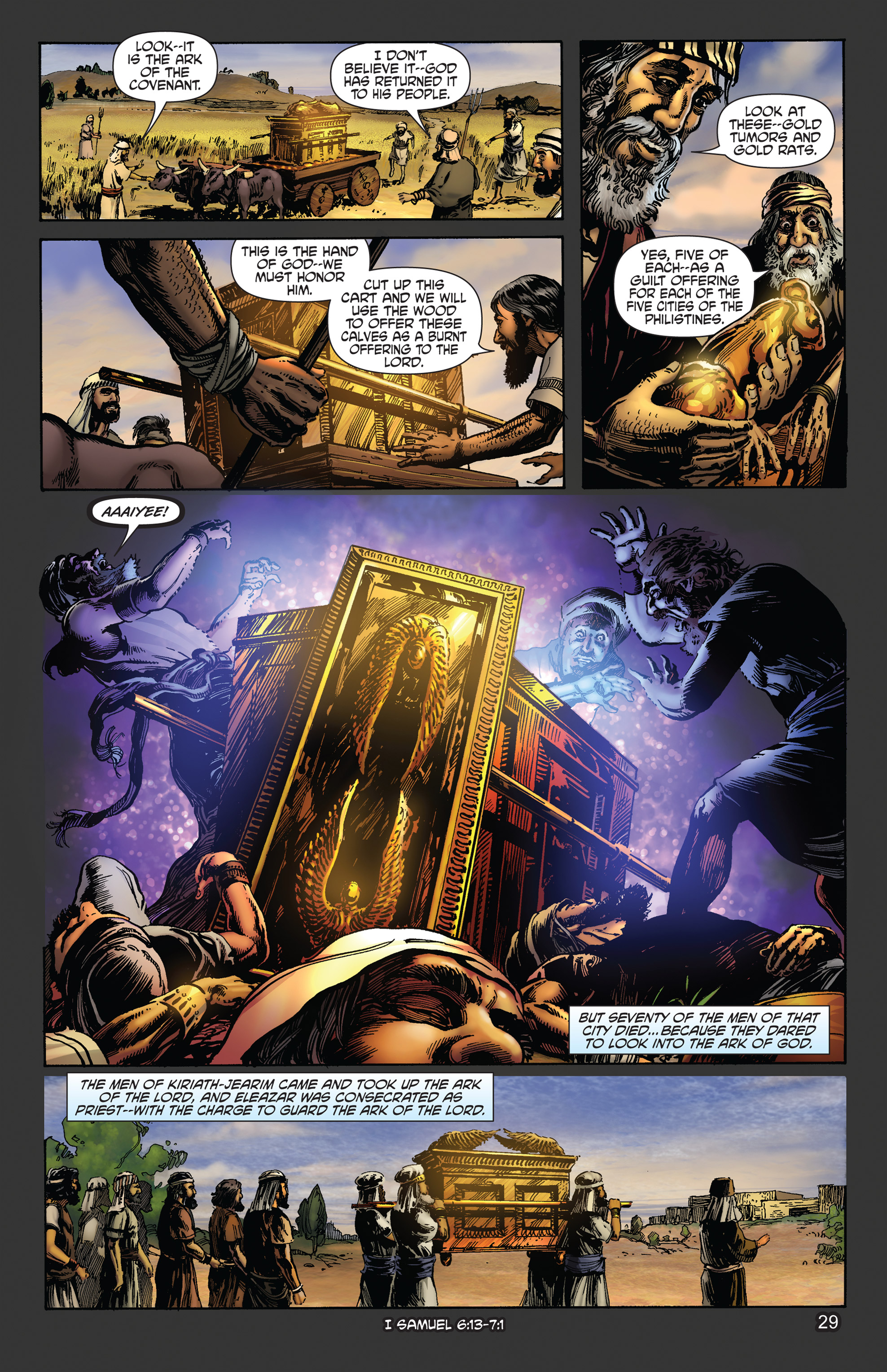 Read online The Kingstone Bible comic -  Issue #5 - 34