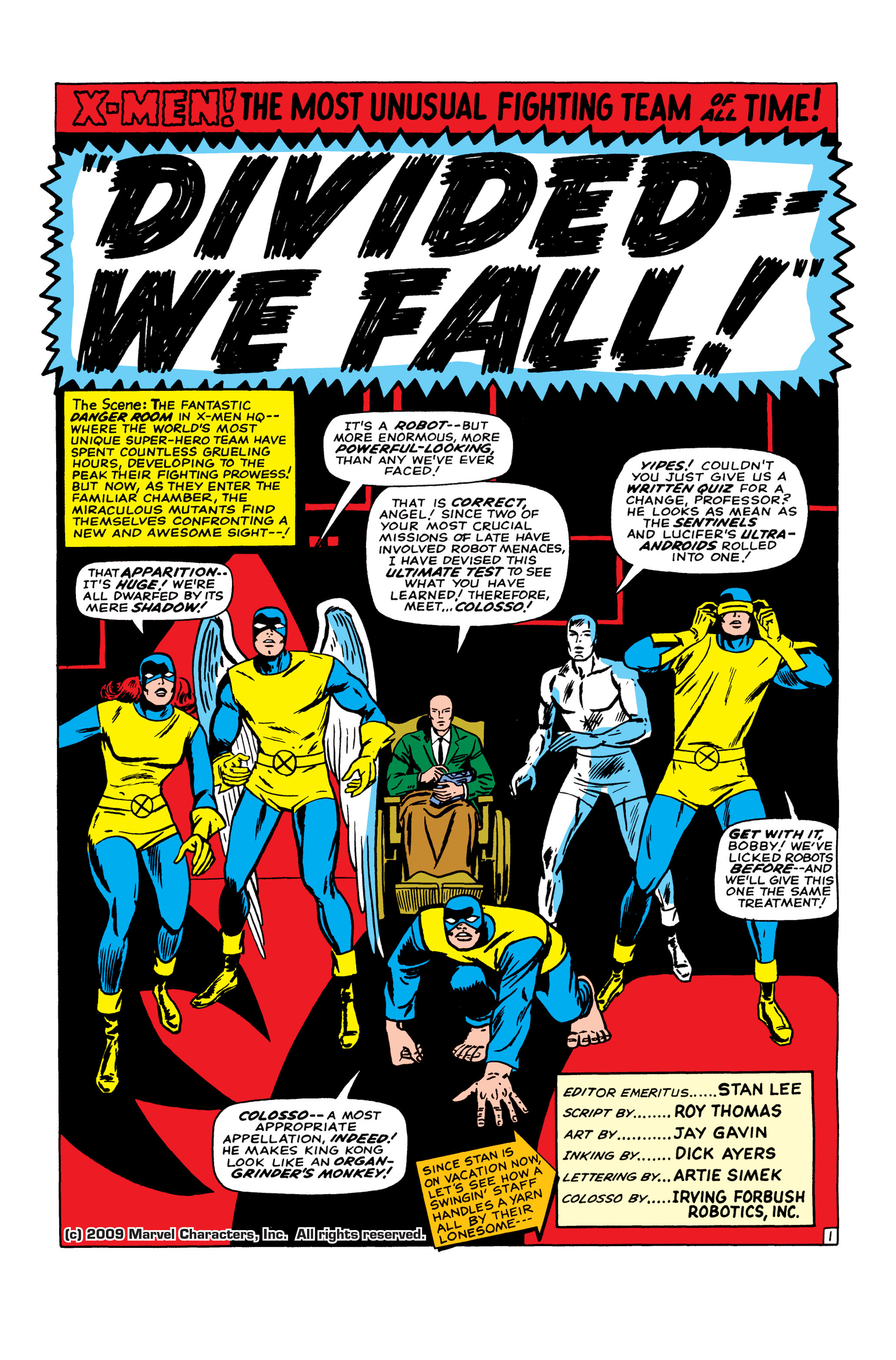 Read online Uncanny X-Men (1963) comic -  Issue #22 - 2