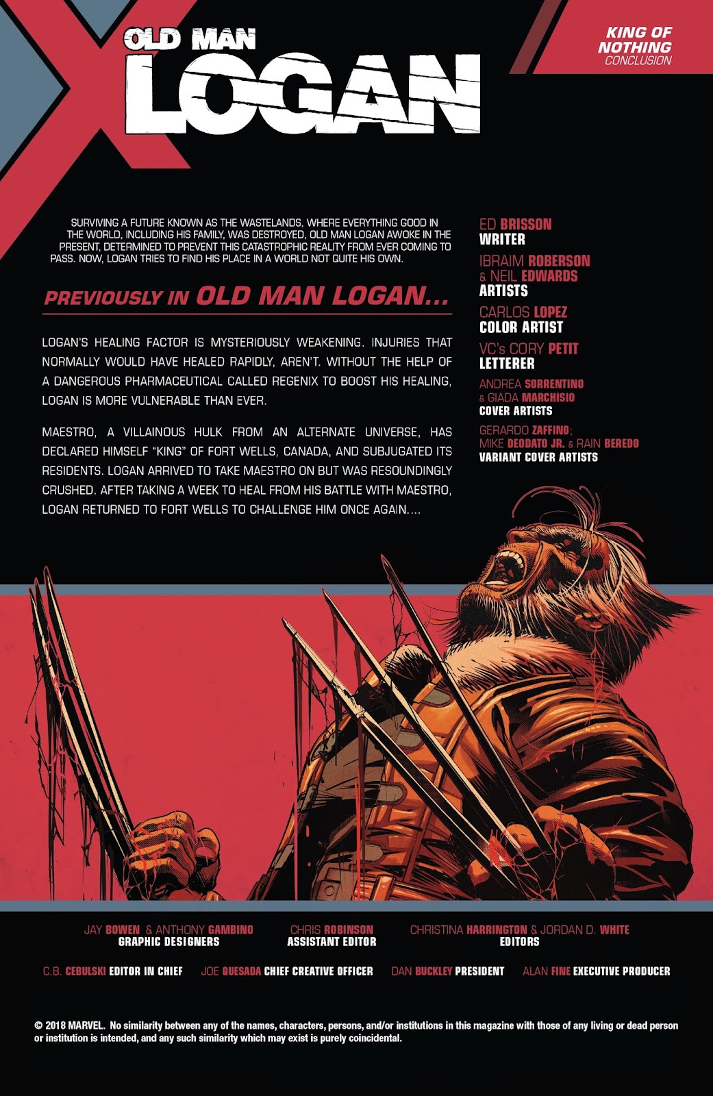 Old Man Logan (2016) issue 50 - Page 2