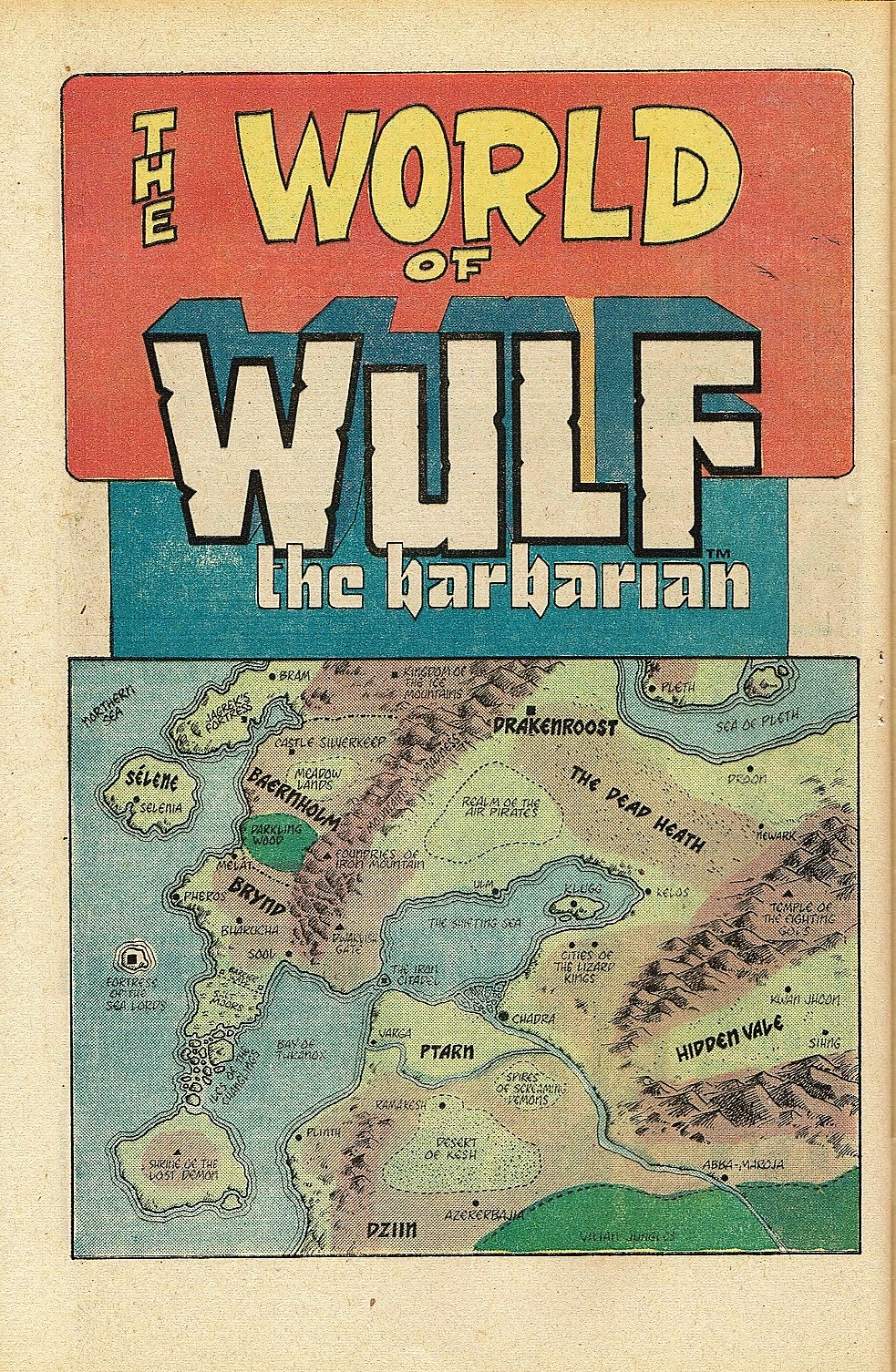 Read online Wulf the Barbarian comic -  Issue #3 - 32