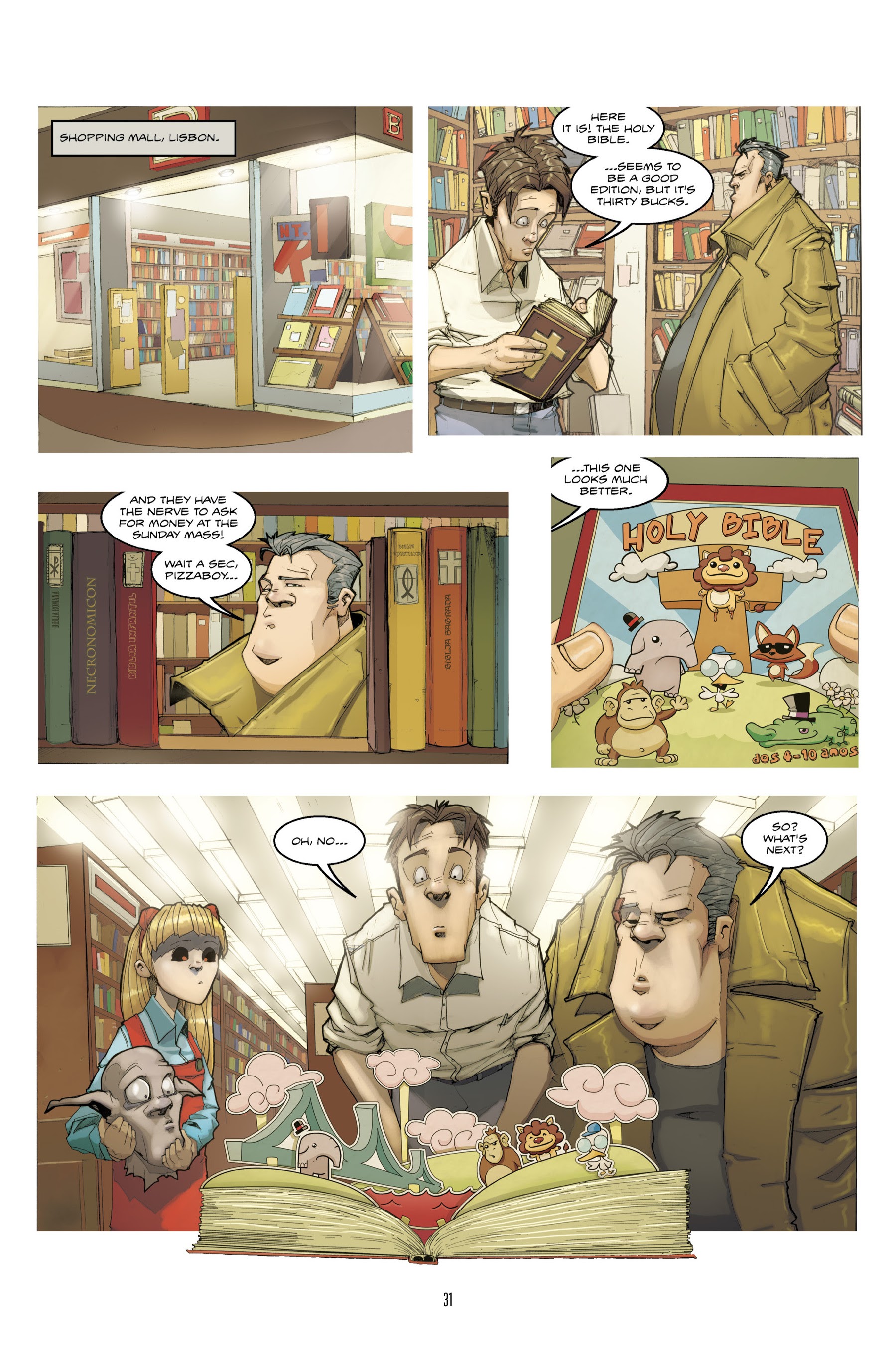 Read online The Incredible Adventures of Dog Mendonca and Pizzaboy comic -  Issue # TPB 2 - 31