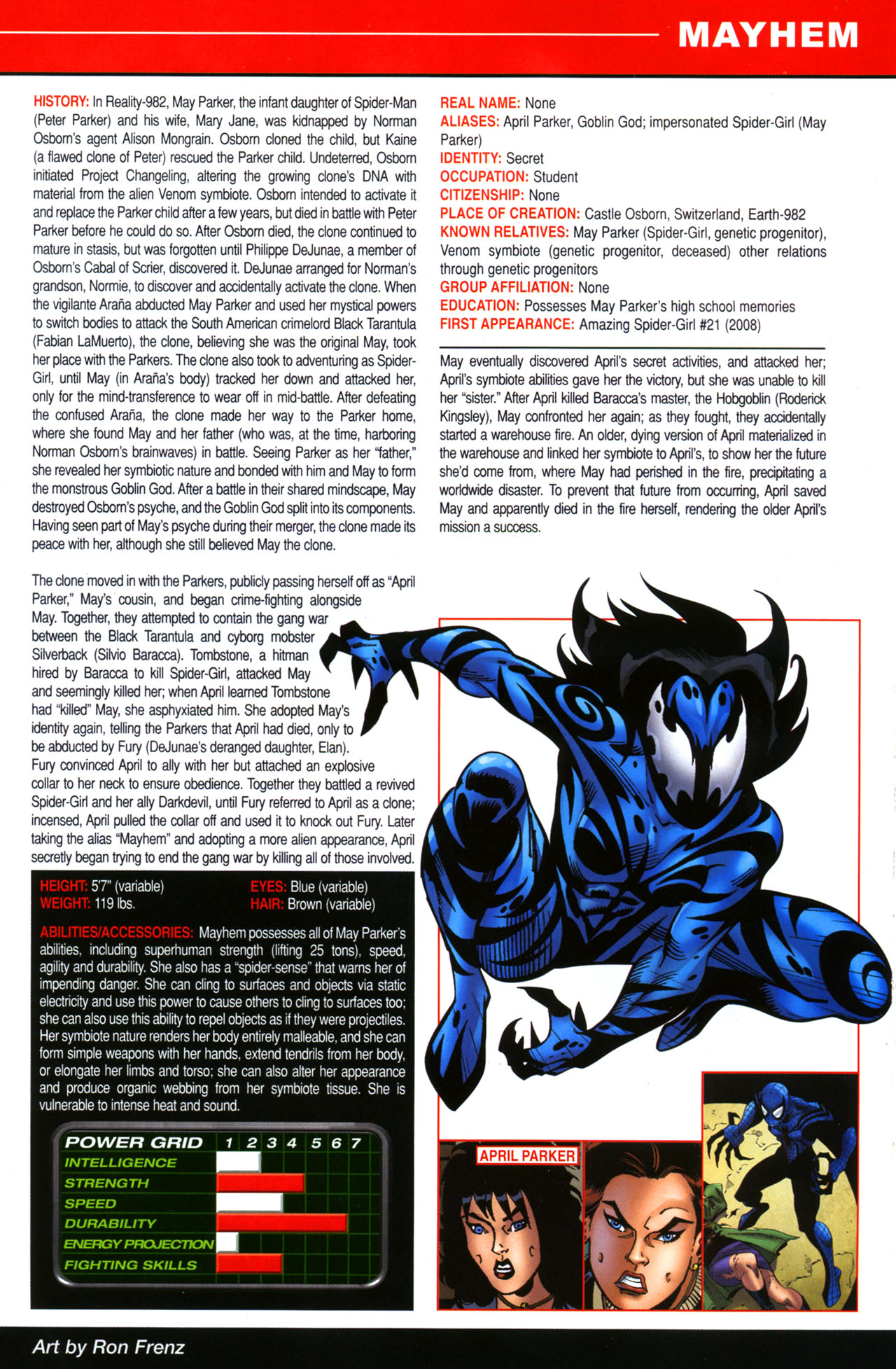 Read online Official Handbook of the Marvel Universe A To Z Update comic -  Issue #5 - 35