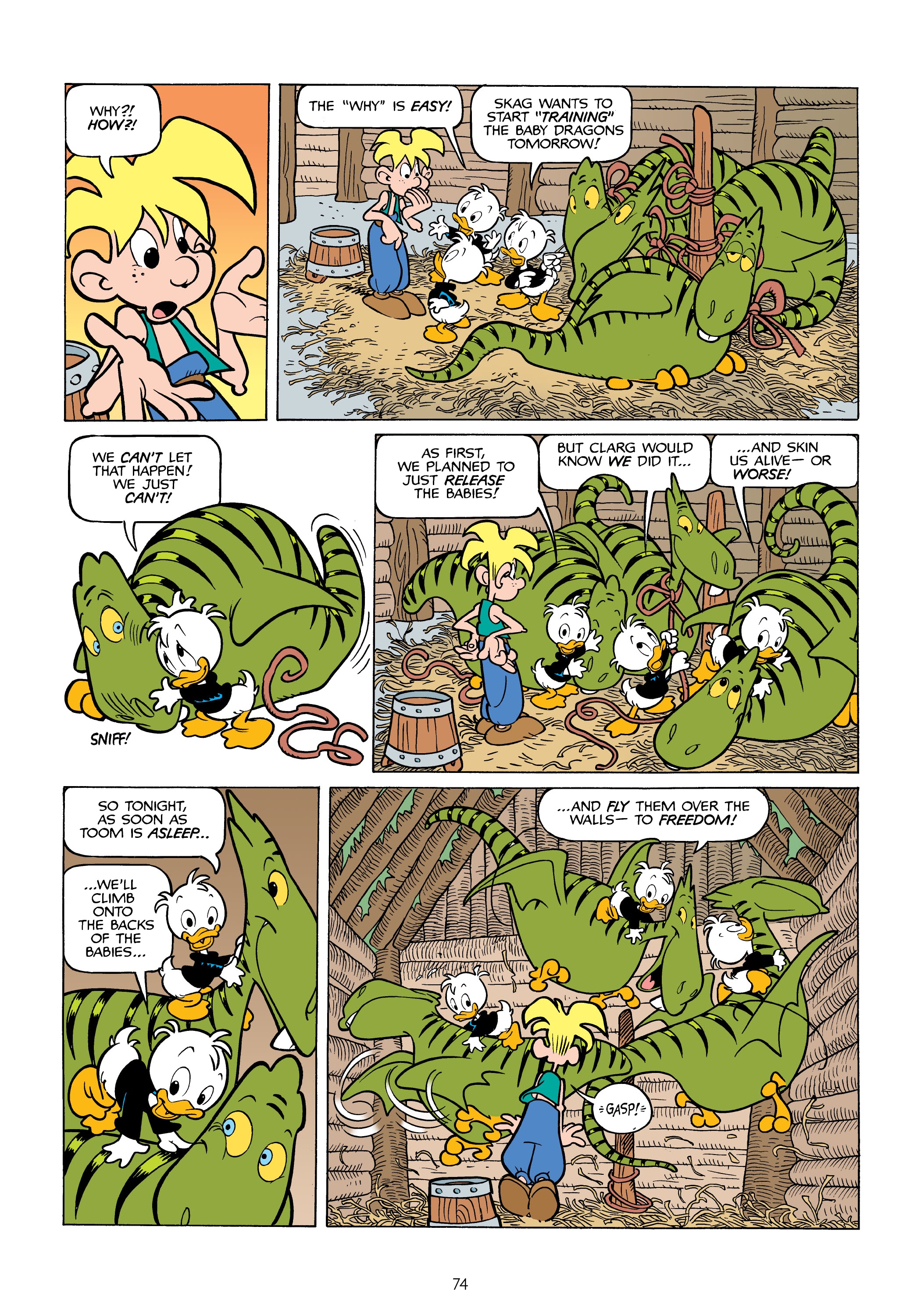 Read online Donald Duck and Uncle Scrooge: World of the Dragonlords comic -  Issue # TPB (Part 1) - 75