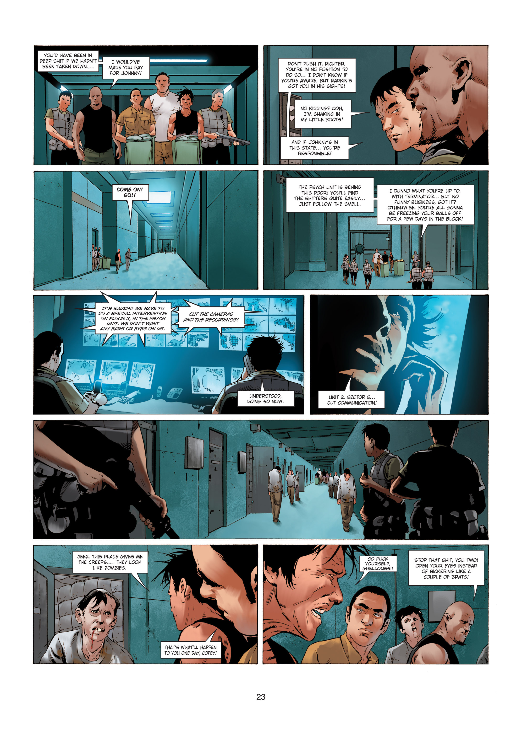 Read online Deepwater Prison comic -  Issue #3 - 23