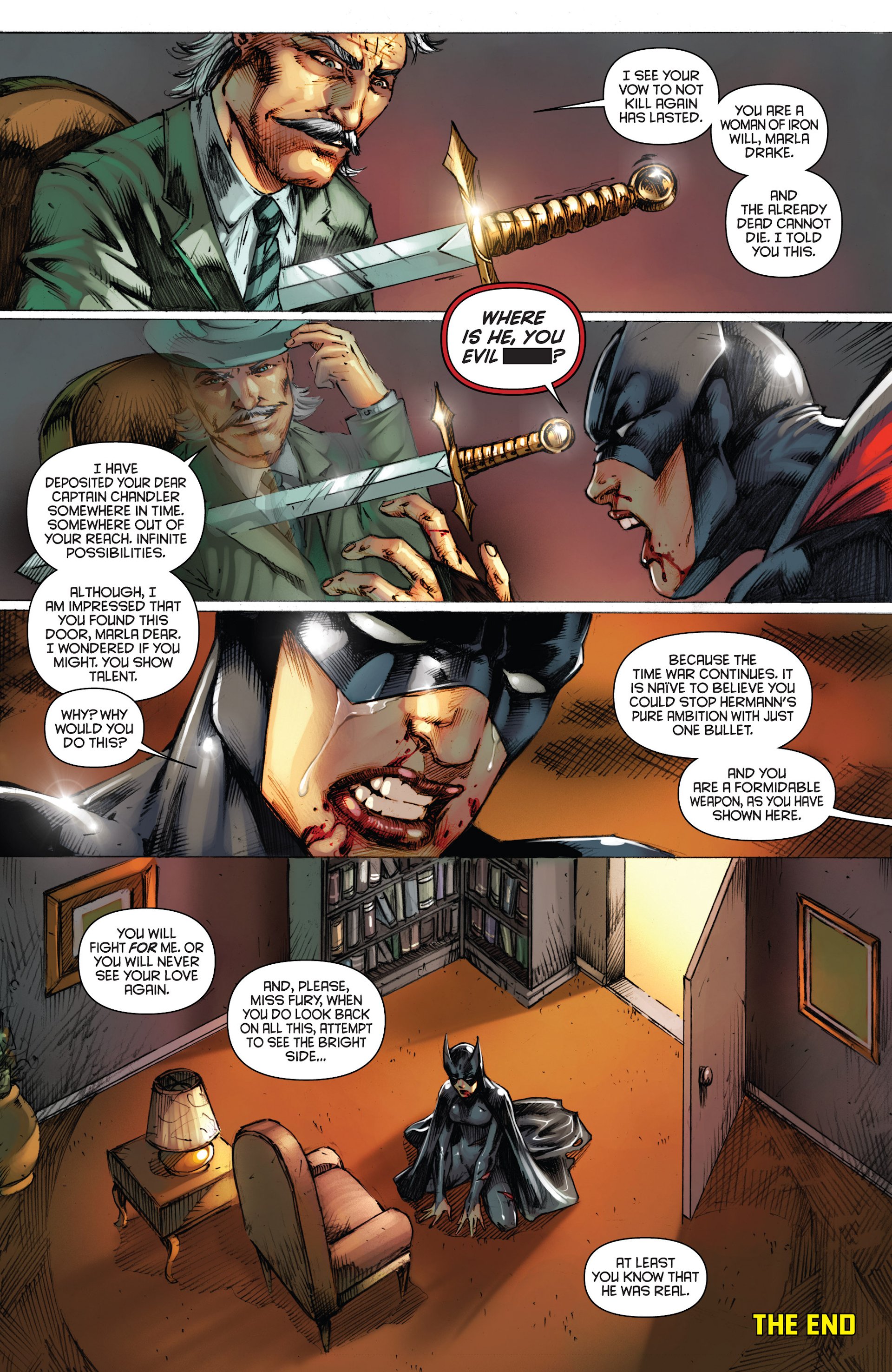 Read online Miss Fury (2013) comic -  Issue #6 - 25