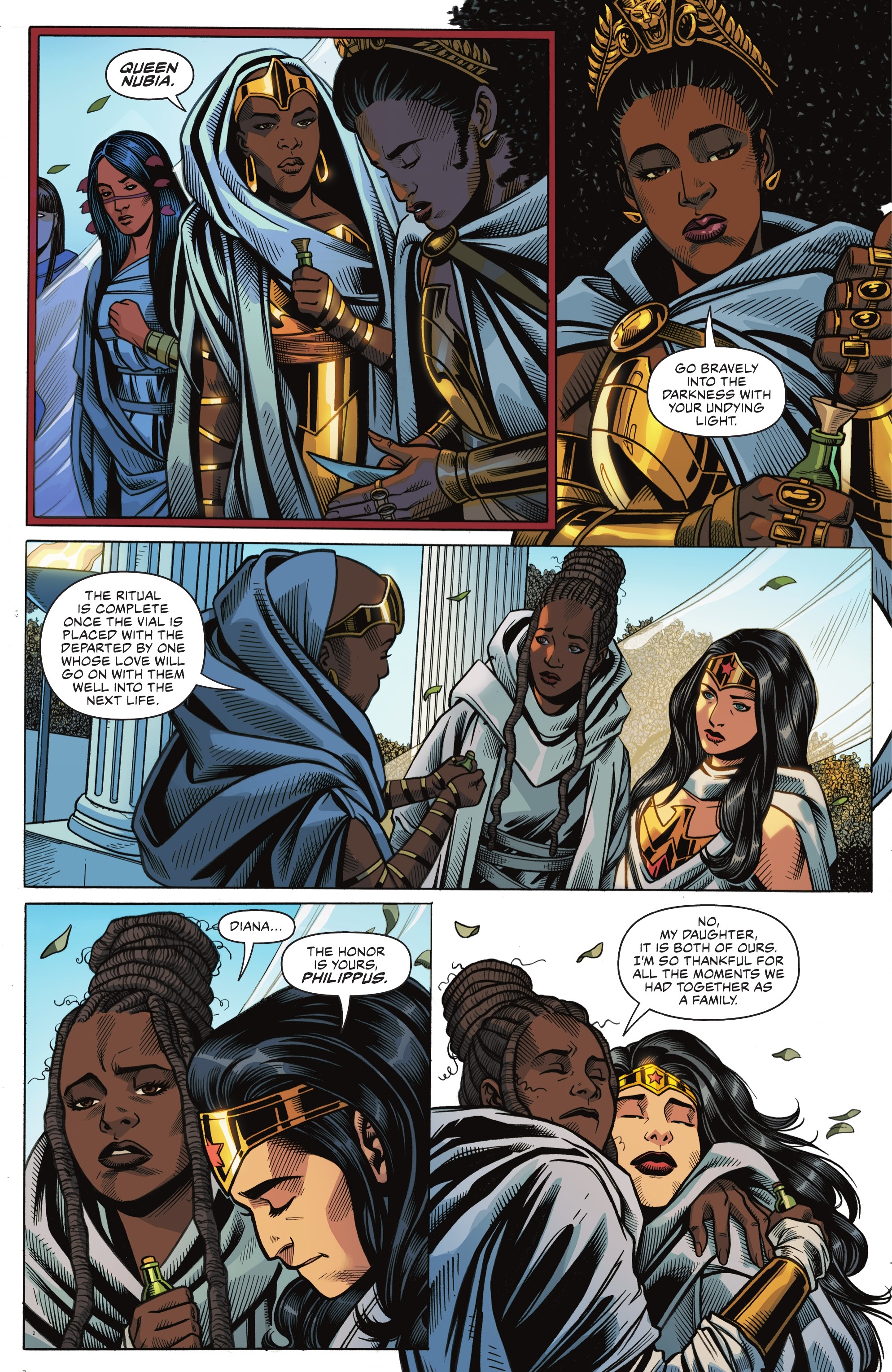 Read online Nubia & the Amazons comic -  Issue #6 - 7