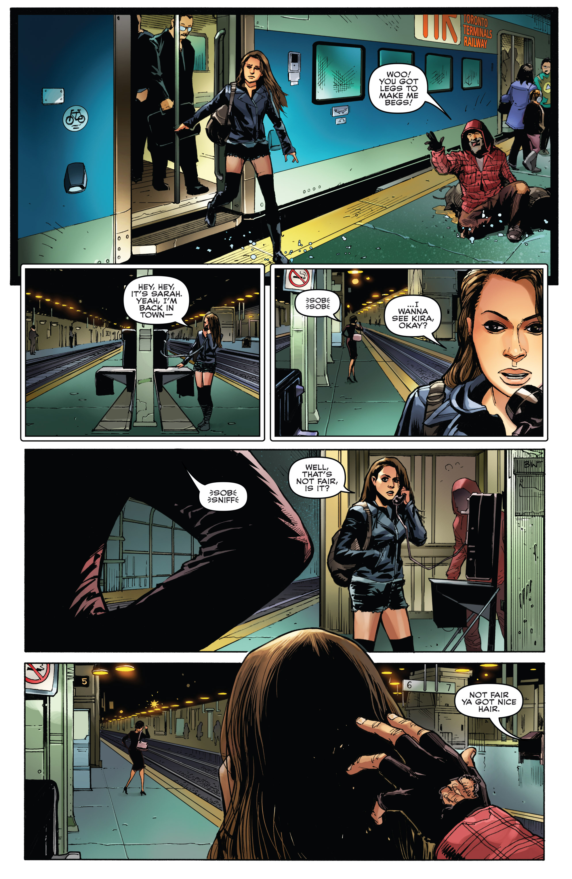 Read online Orphan Black: Deviations comic -  Issue #1 - 4