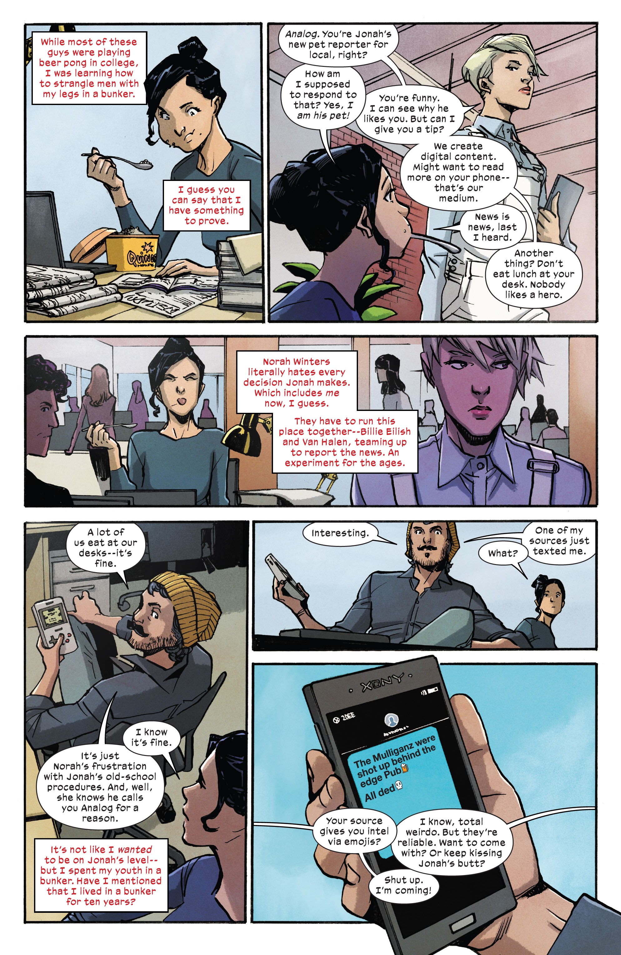 Read online Silk (2021) comic -  Issue #1 - 11