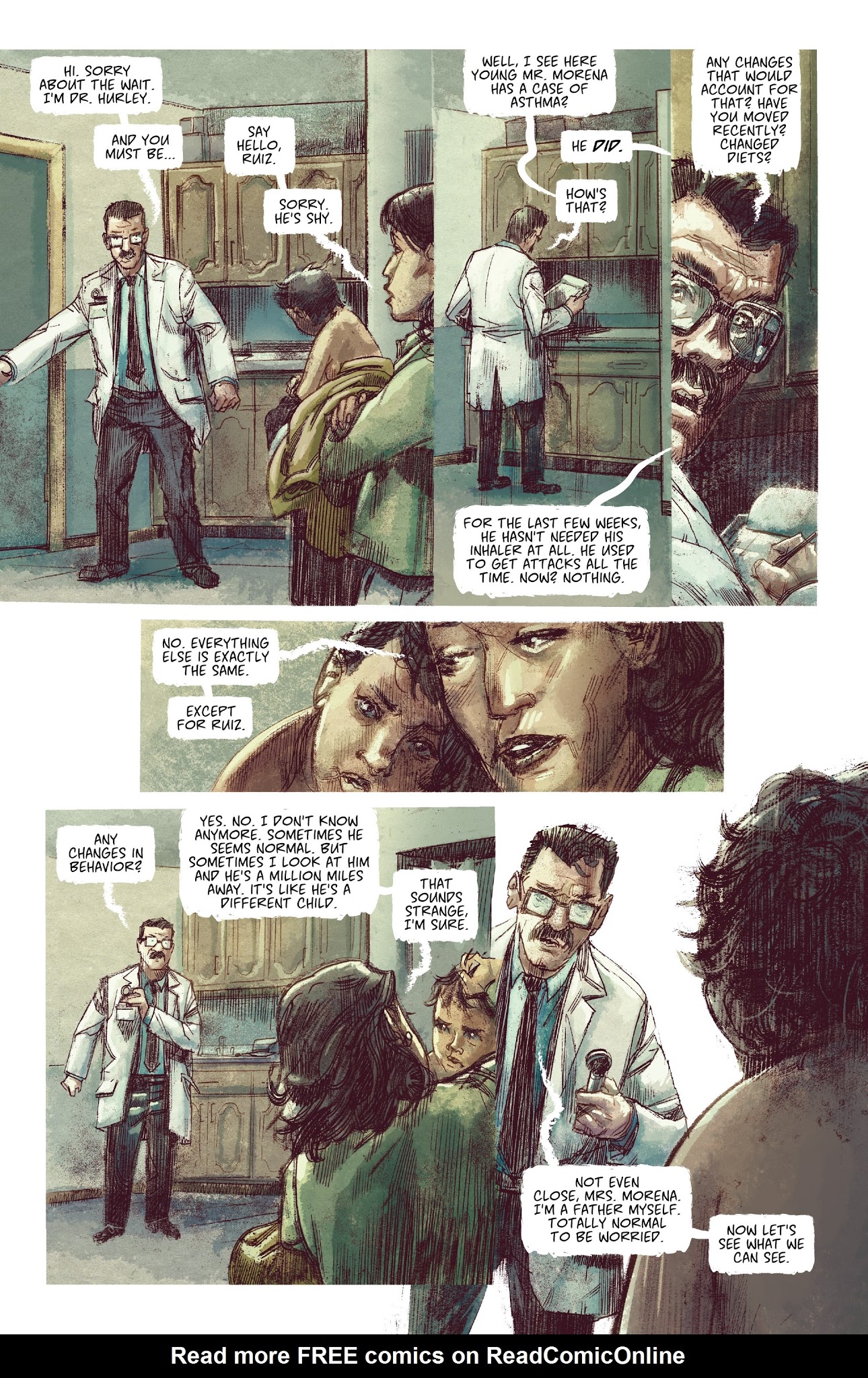 Read online Evolution comic -  Issue #1 - 6
