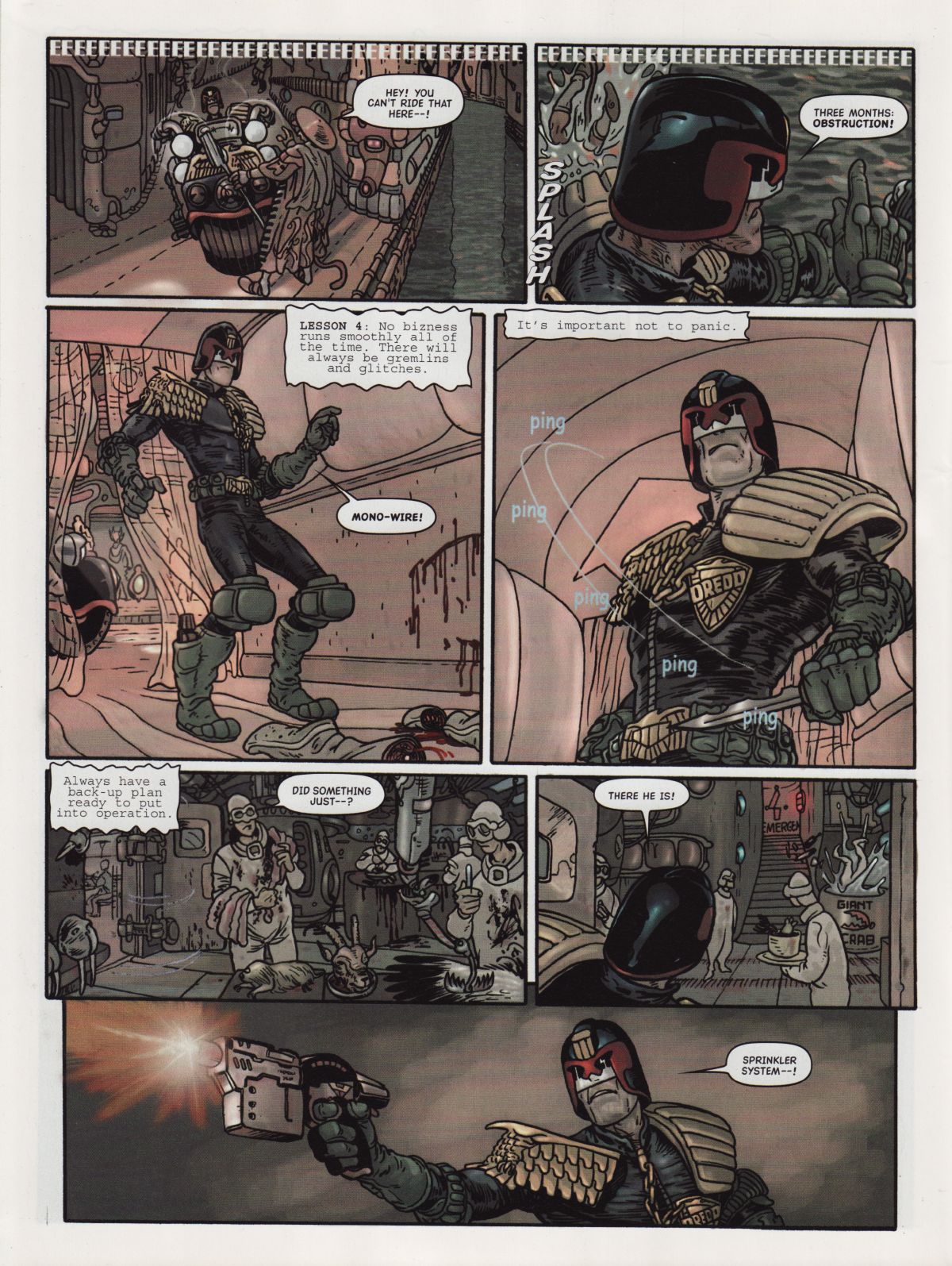 Read online Judge Dredd Megazine (Vol. 5) comic -  Issue #223 - 12