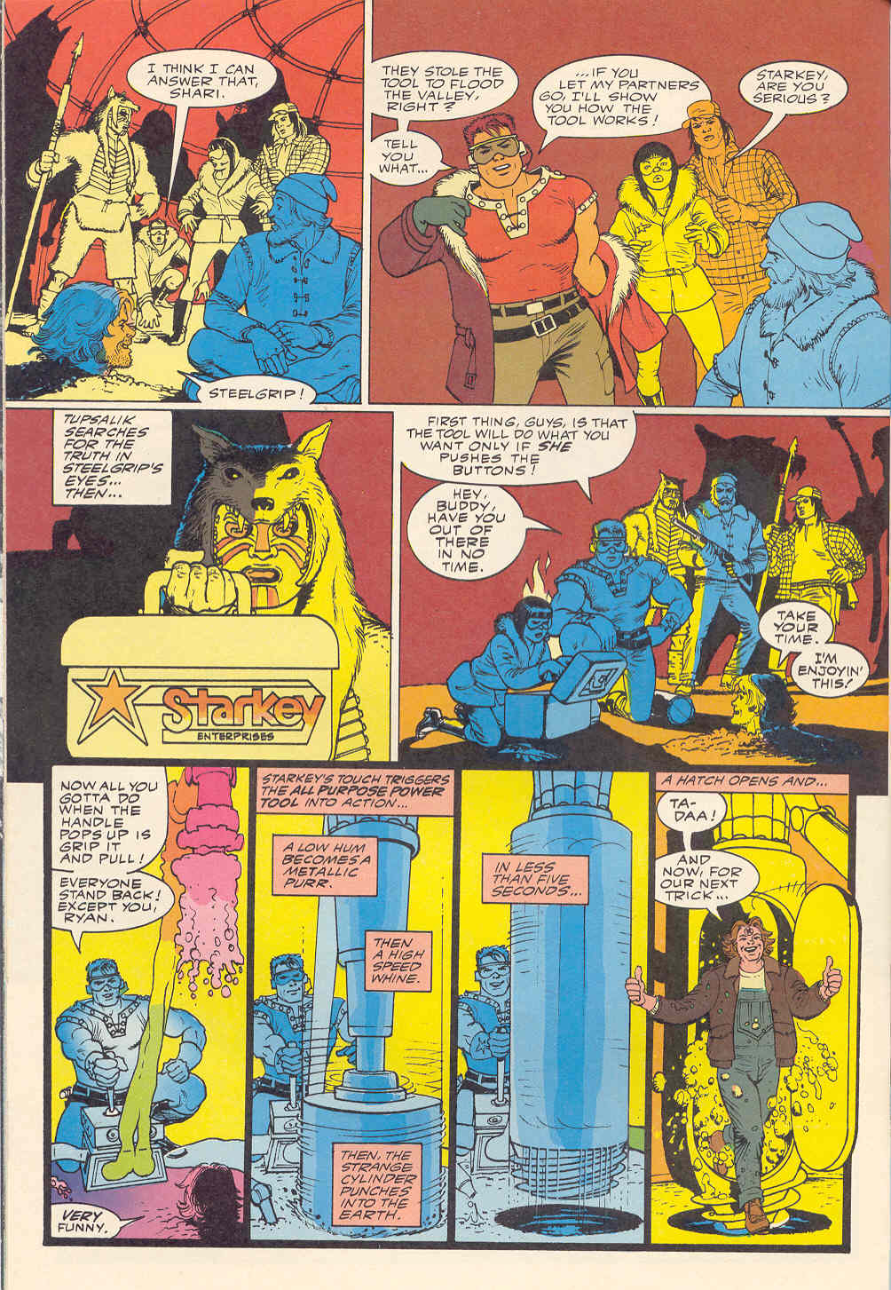 Read online Steelgrip Starkey comic -  Issue #3 - 28