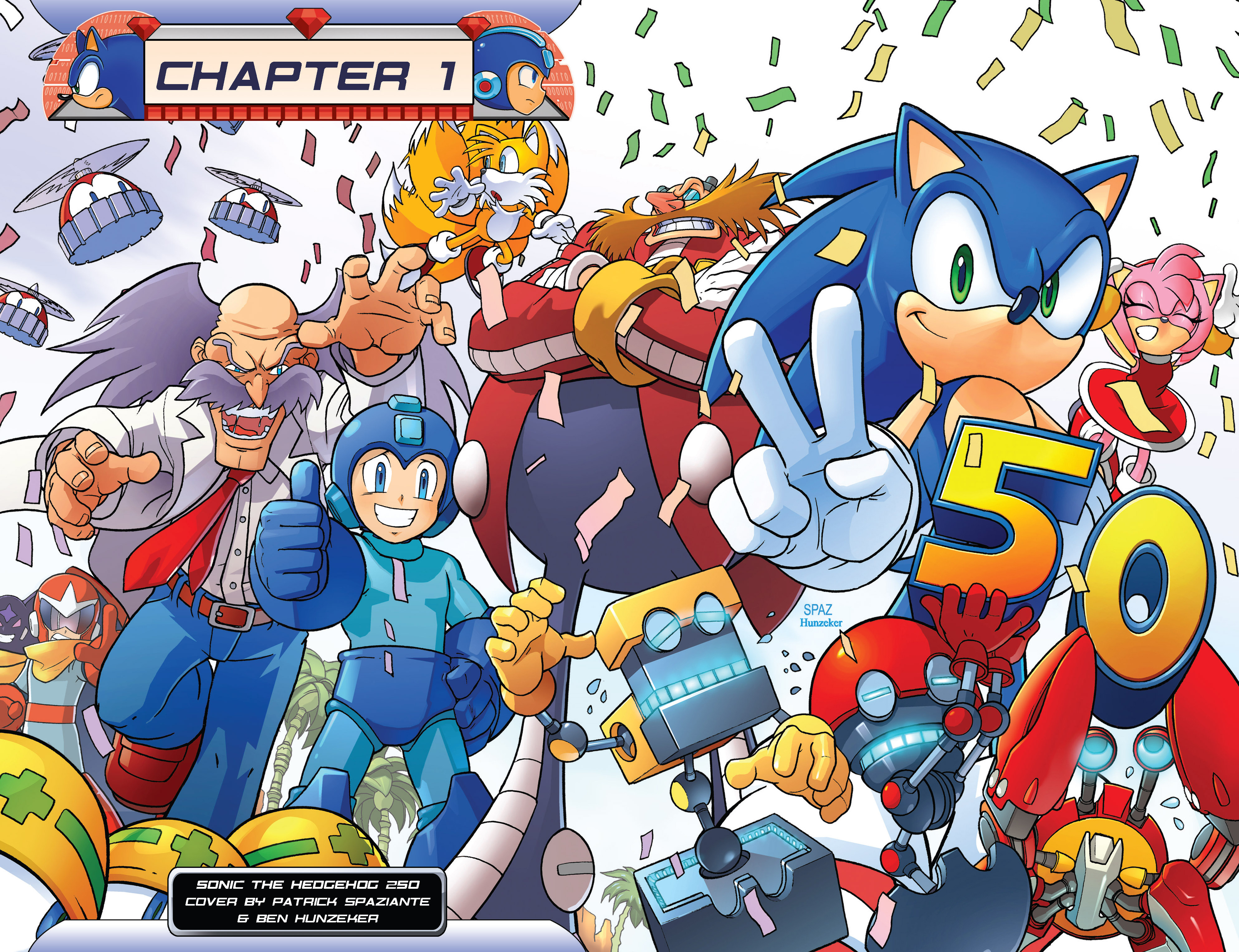 Read online Sonic Mega Man Worlds Collide comic -  Issue # Vol 3 - 6