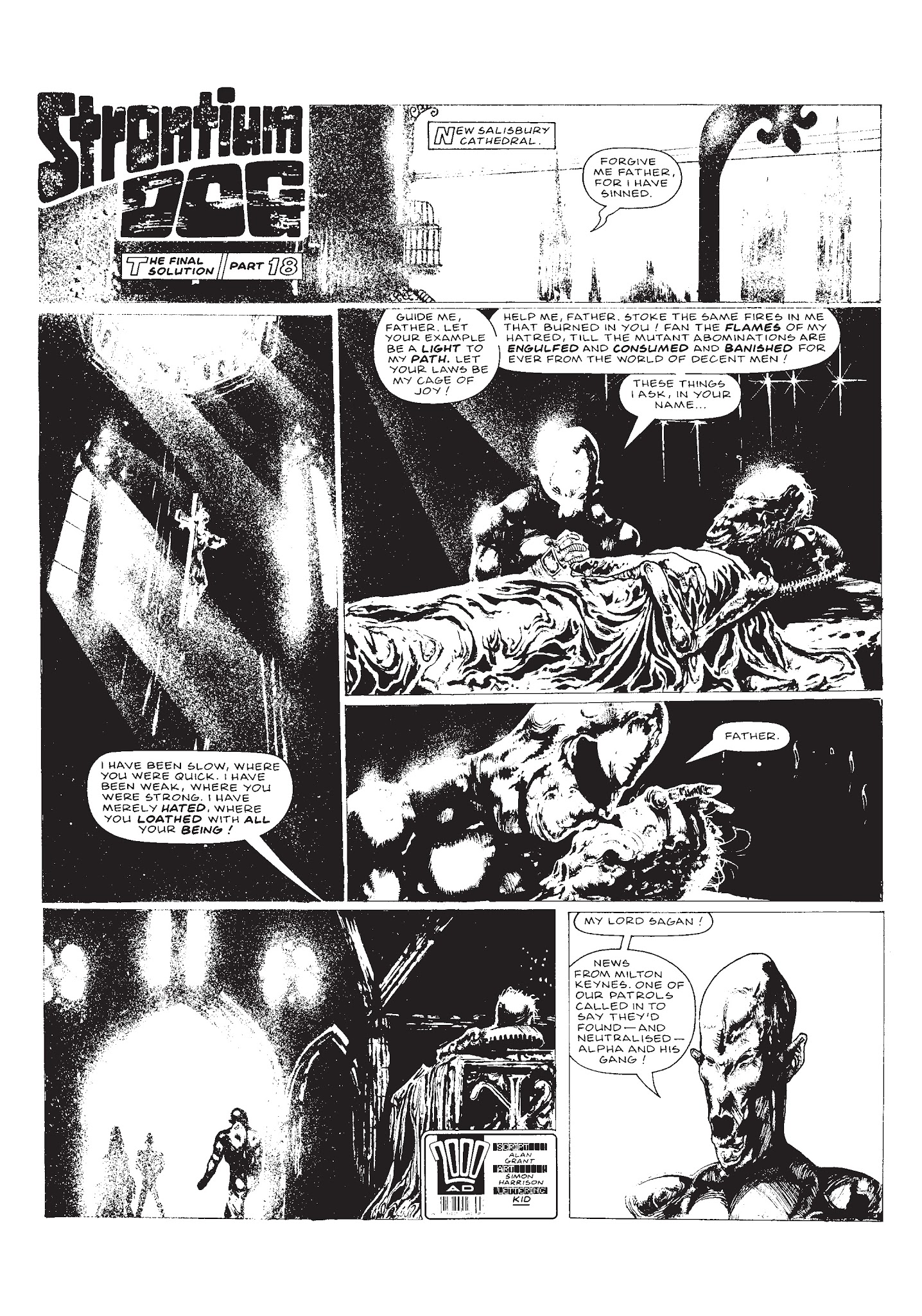 Read online Strontium Dog: Search/Destroy Agency Files comic -  Issue # TPB 5 - 98