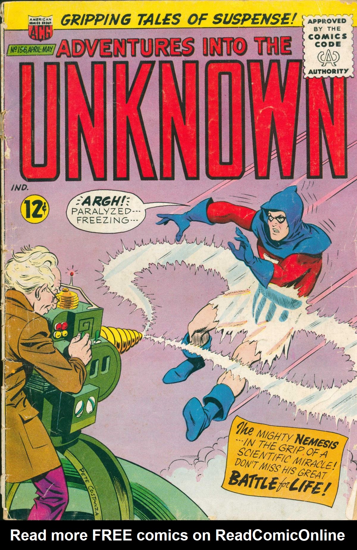 Read online Adventures Into The Unknown comic -  Issue #156 - 1