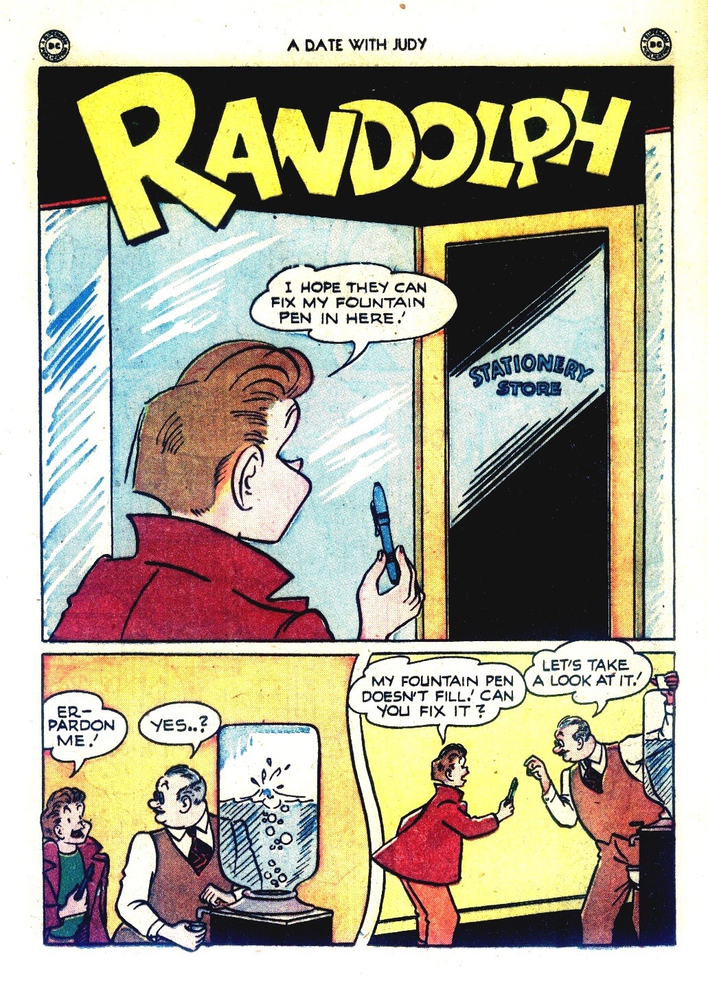 Read online A Date with Judy comic -  Issue #11 - 19