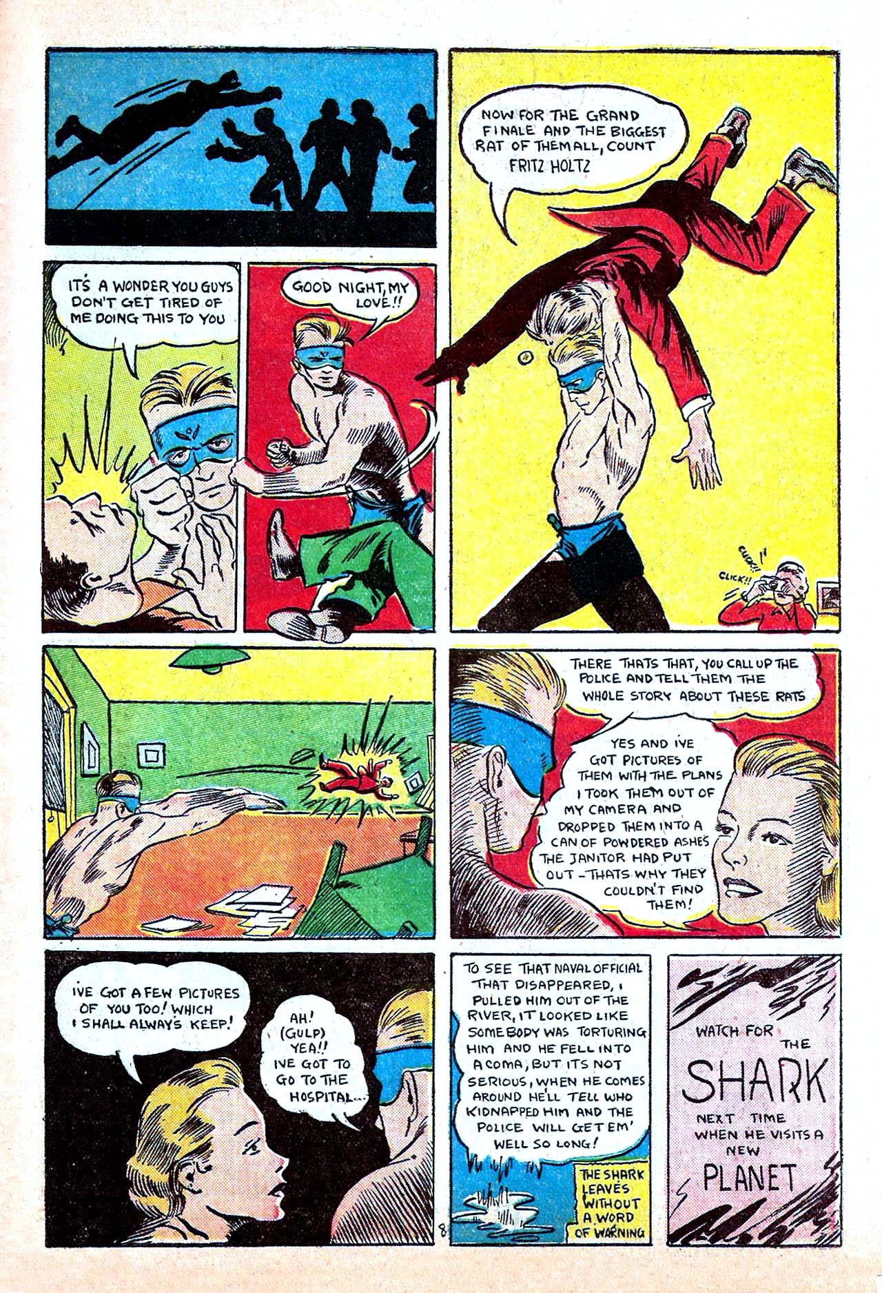 Read online Amazing Man Comics comic -  Issue #11 - 51