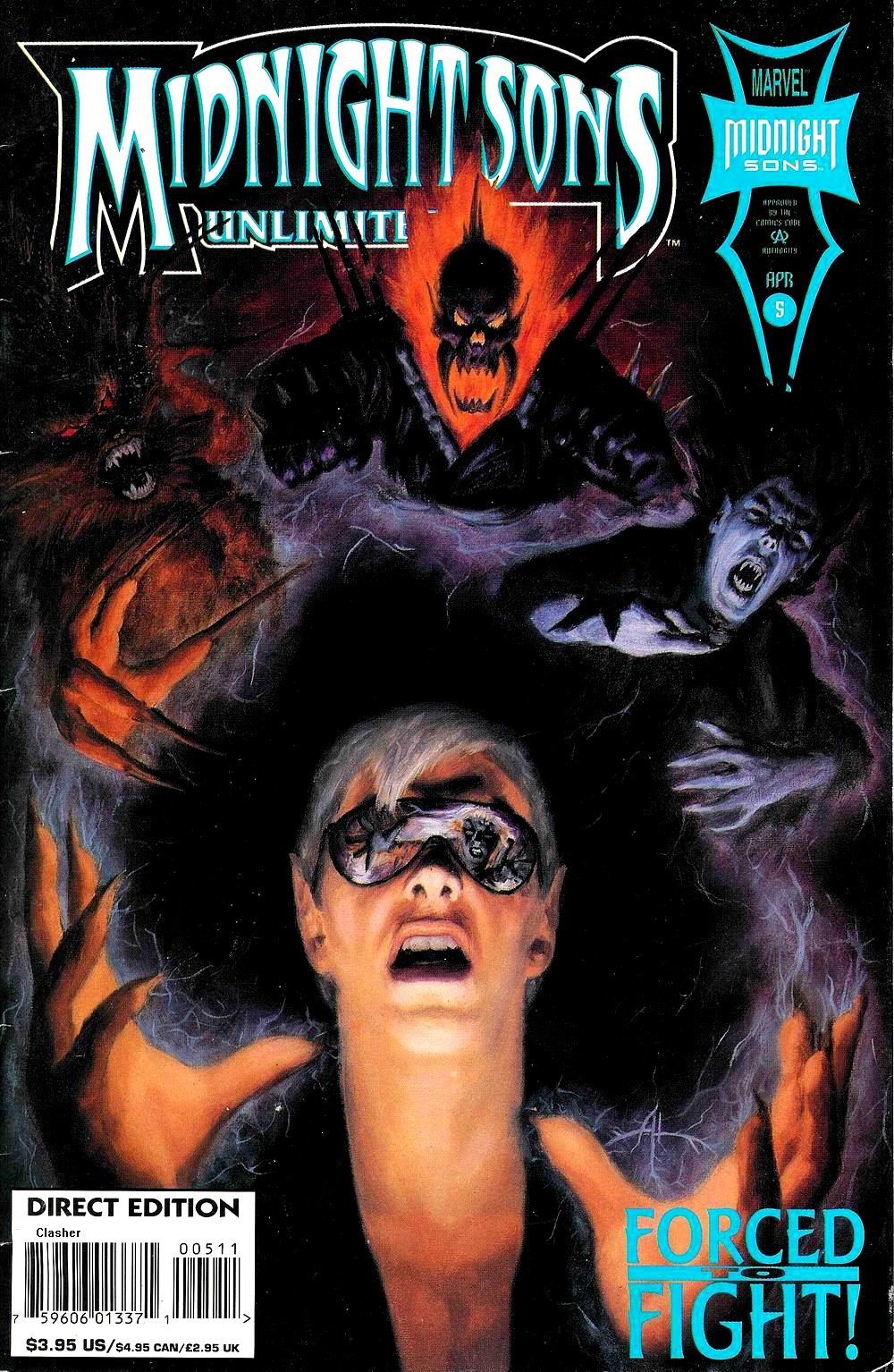 Read online Midnight Sons Unlimited comic -  Issue #5 - 1