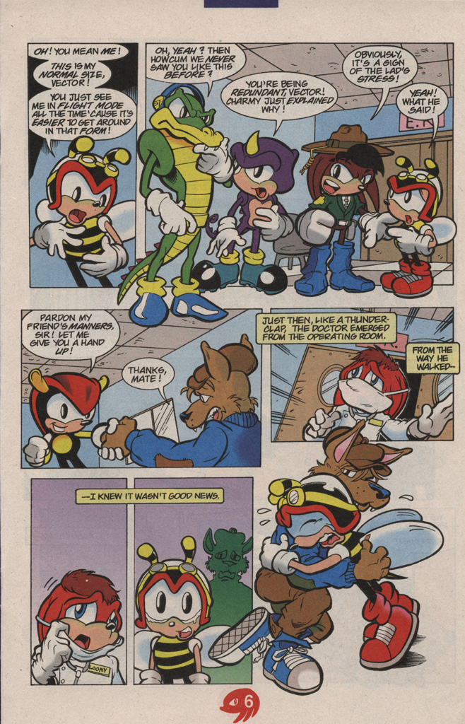 Read online Knuckles the Echidna comic -  Issue #13 - 11