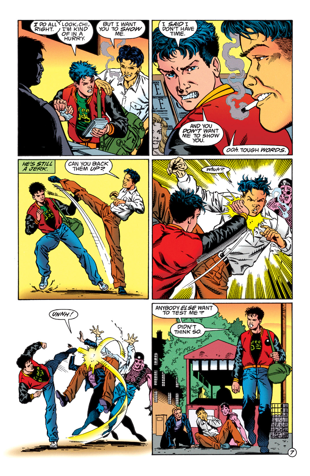 Read online Robin (1993) comic -  Issue #32 - 7